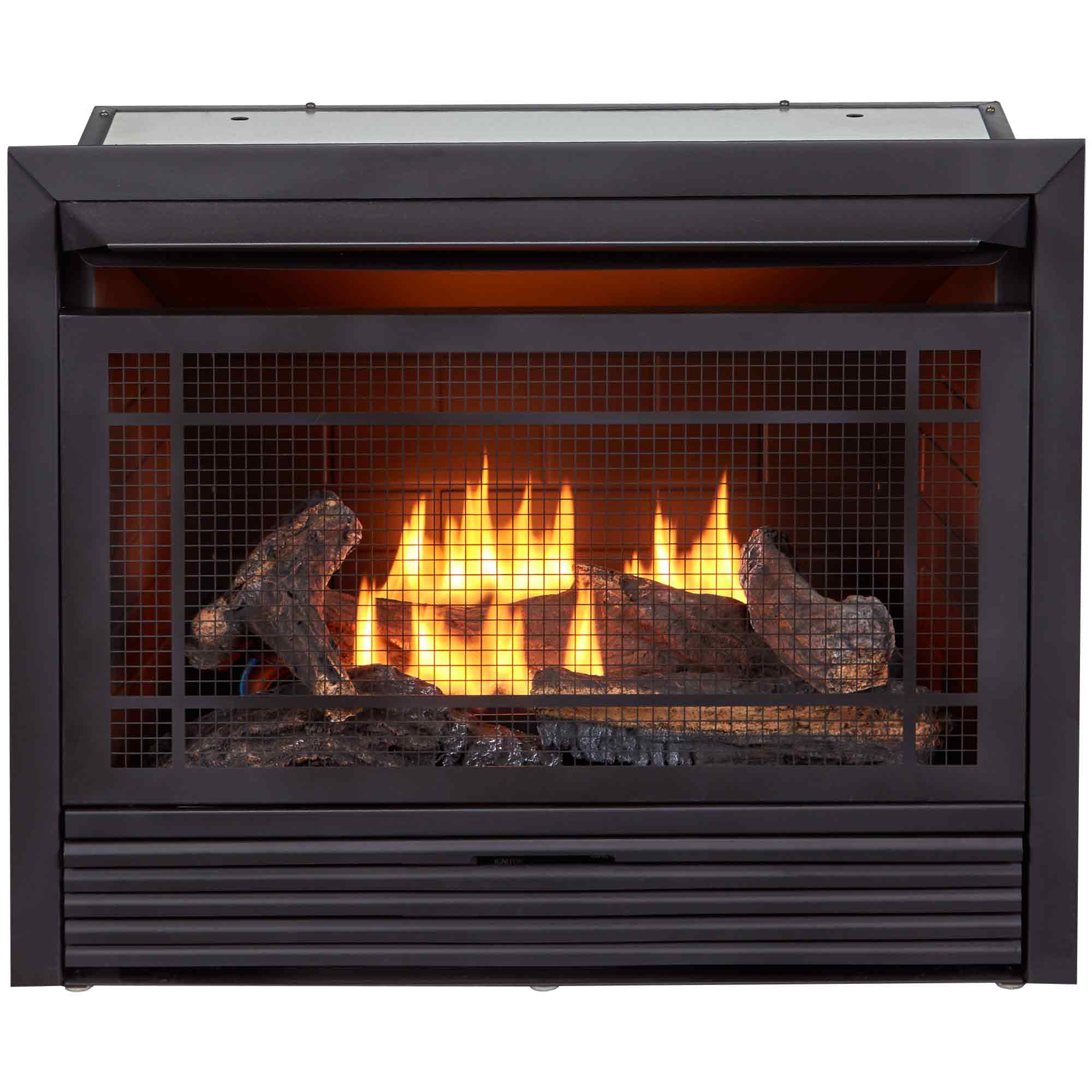 Charmglow gas outlet fireplace