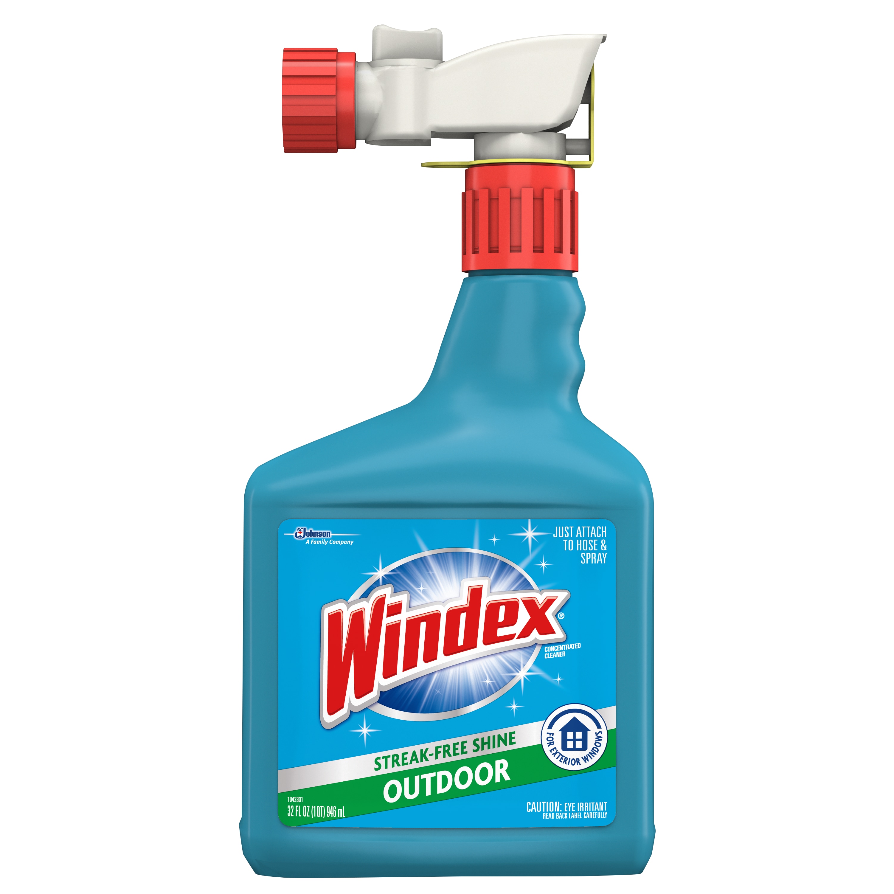 Windex Outdoor 32 Fluid Ounces Pump Spray Glass Cleaner in the