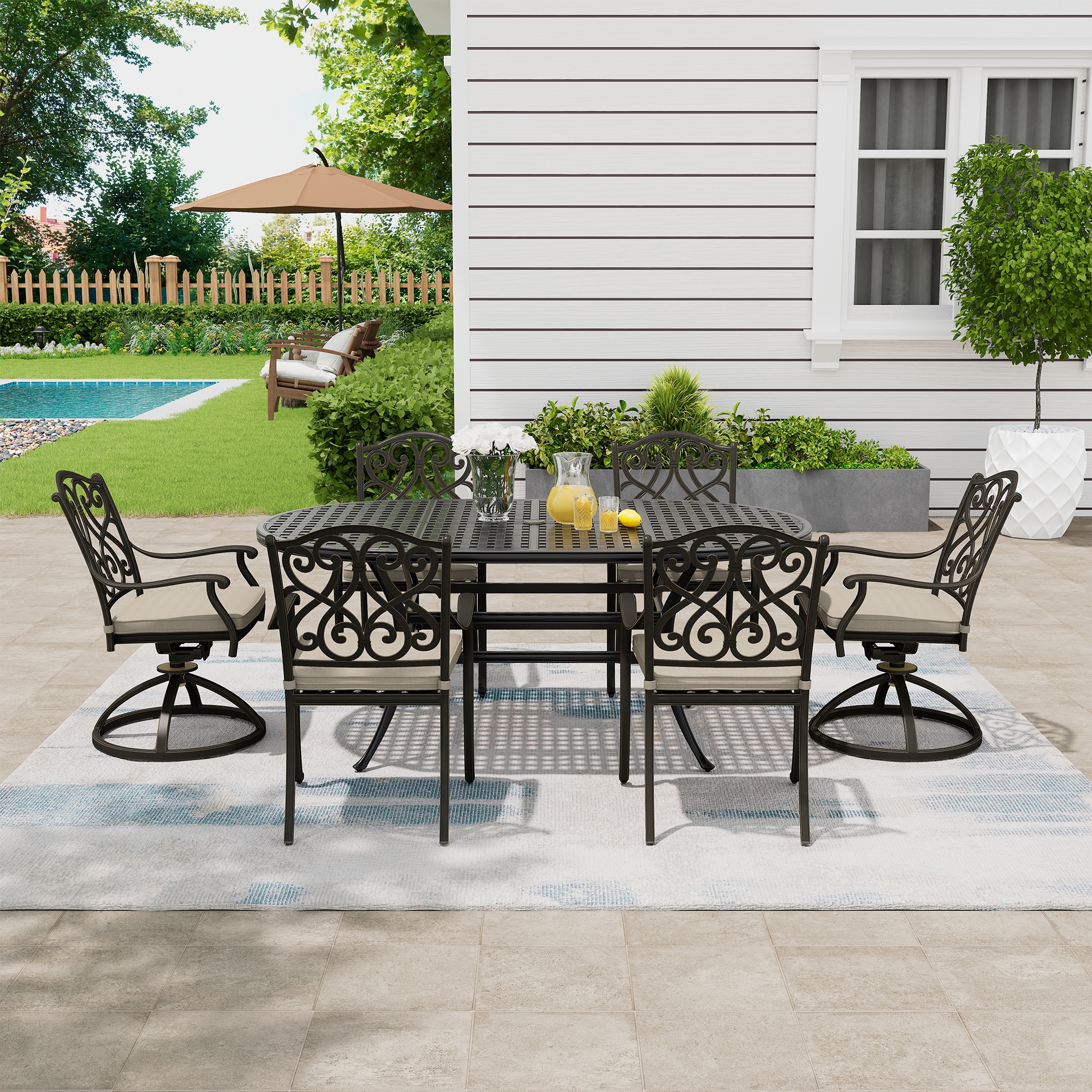 CASAINC CA-IVY203-1112 Patio-Dining-Sets - View #3