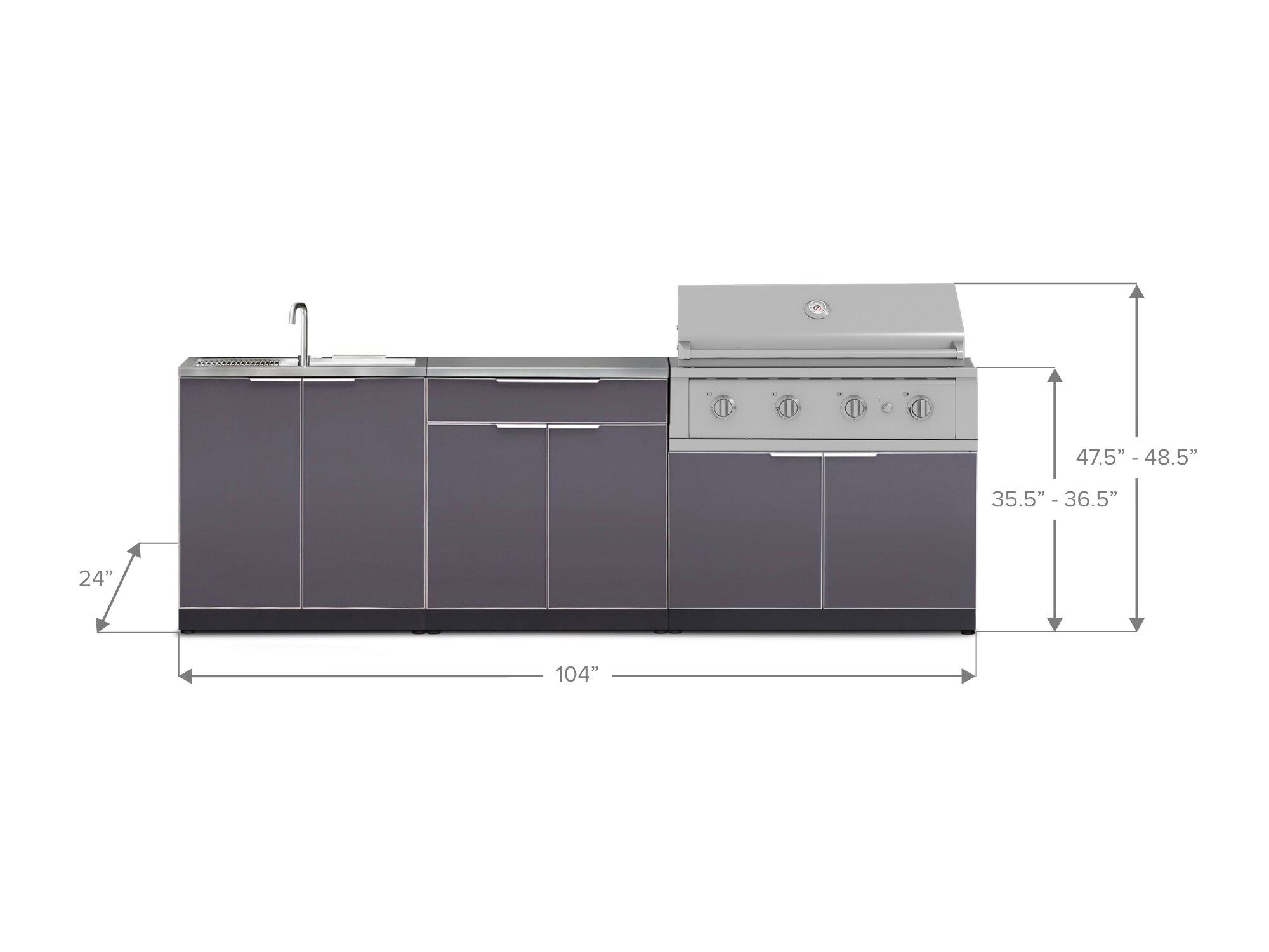NewAge Products 71077 Modular-Outdoor-Kitchens - View #5