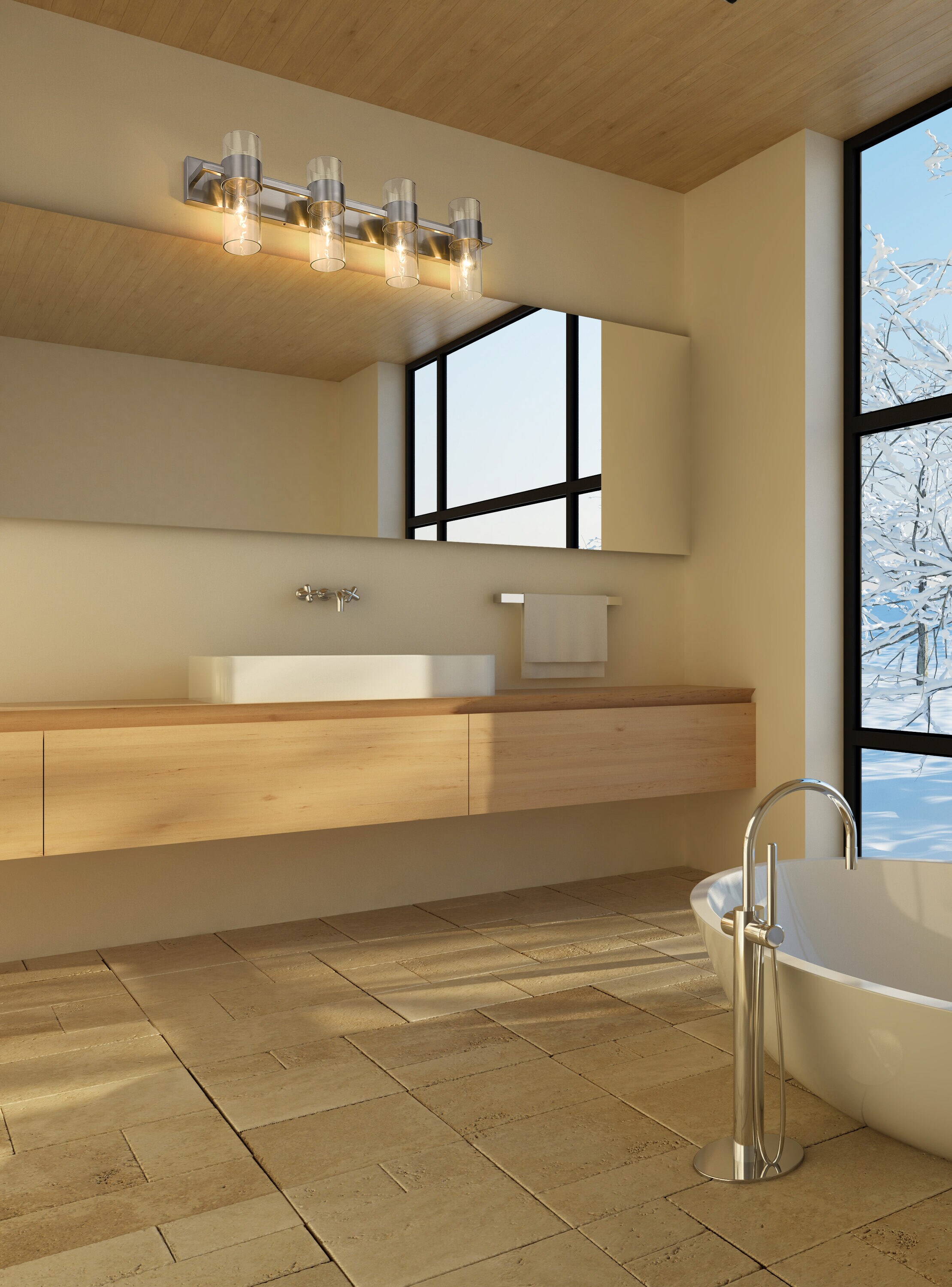 Z-Lite 343-4V-BN b089995 - View #3