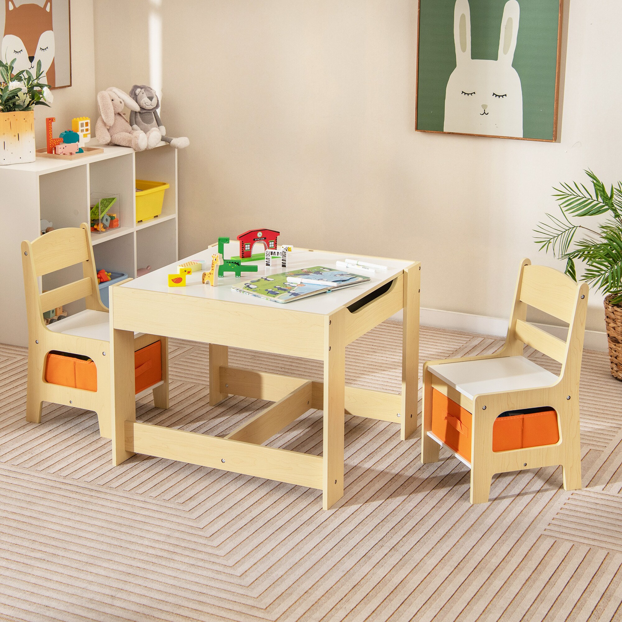 Costway BB5518NA Kids-Play-Tables - View #2