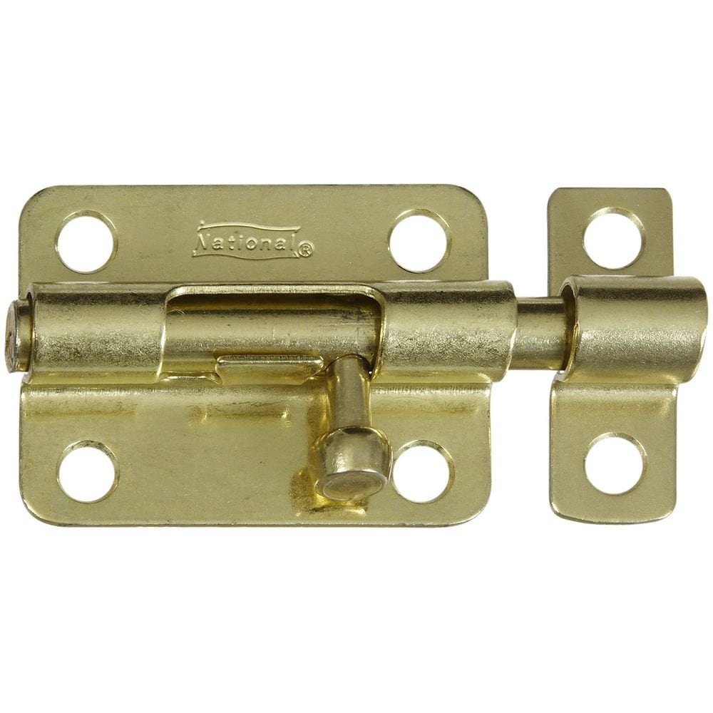 National Hardware N151-589 V834 Brass Barrel Bolt .32 in #N151589