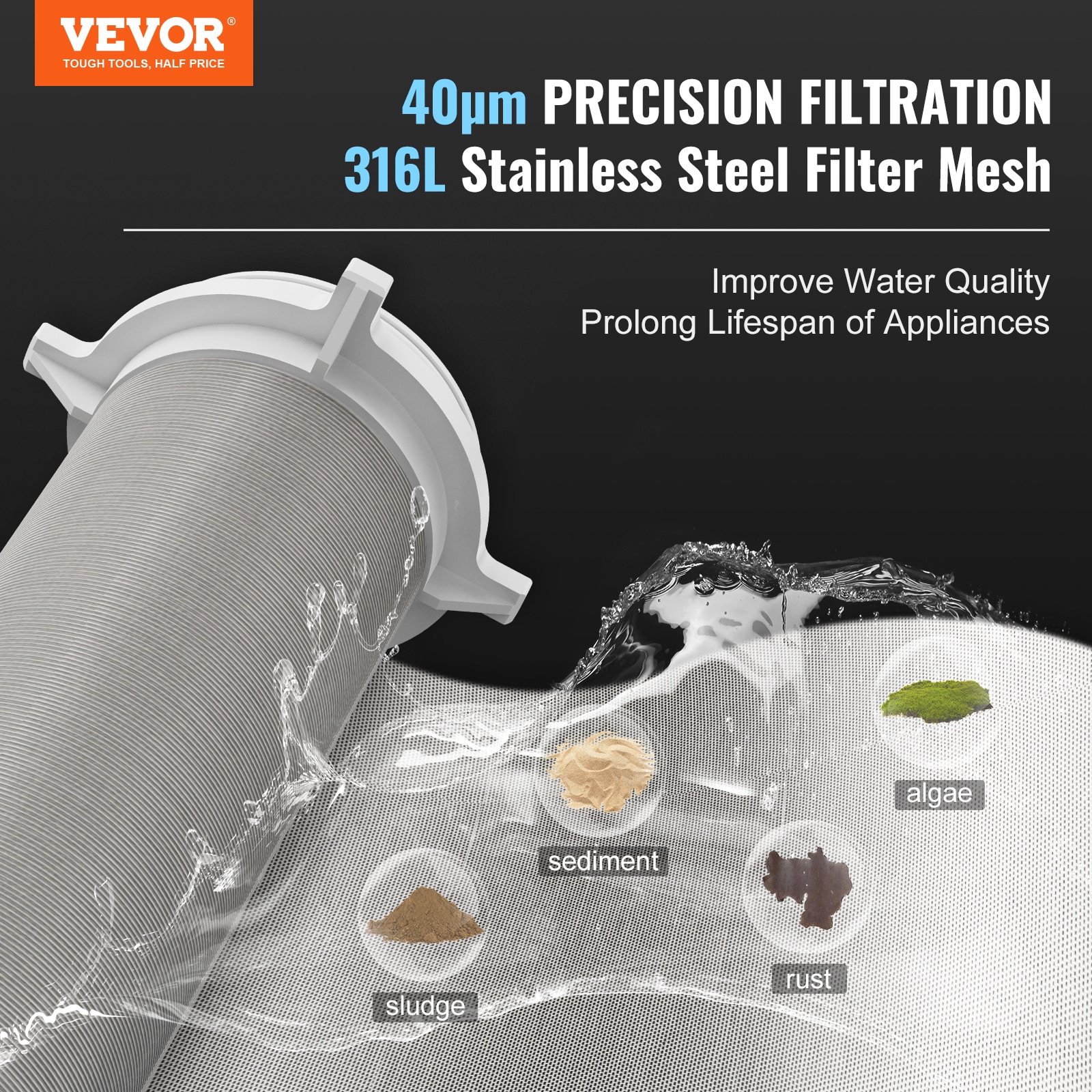 VEVOR SDCXQZSGLQFCN4XPYV0 Under-Sink-Filtration-Systems - View #3
