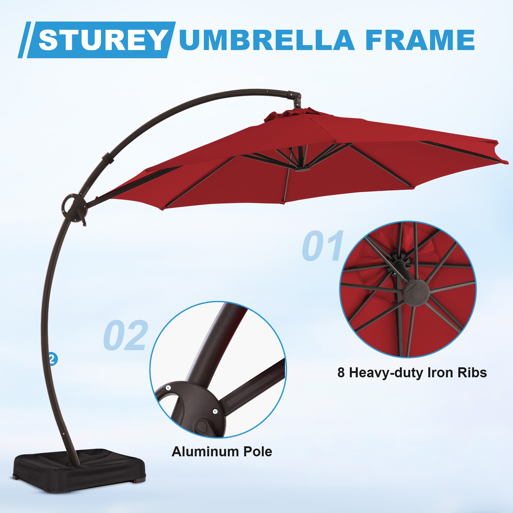 VOUA 10X10-LK-BE+DZ Umbrellas-2 - View #12