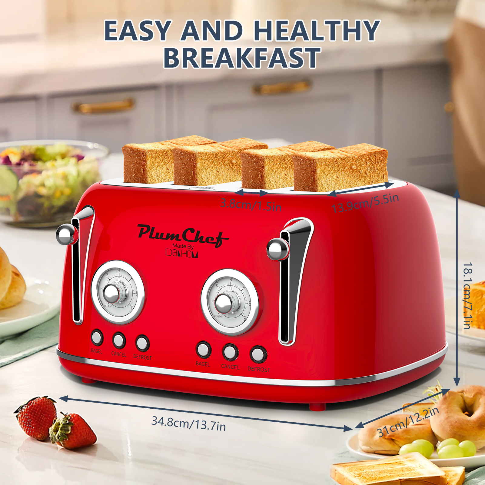 LUCKY ONE LO-GB393113P toasters - View #2