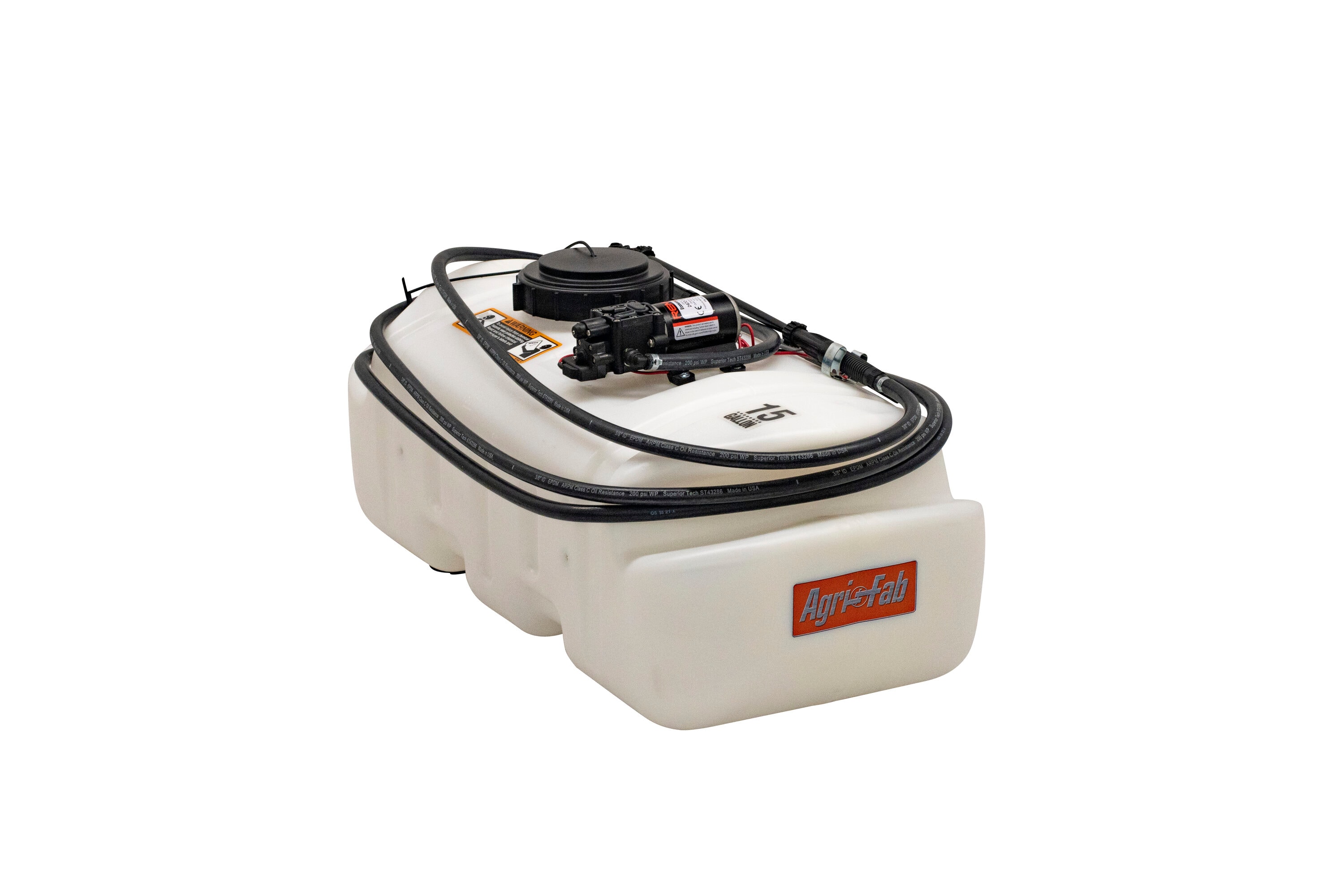Agri-Fab 45-0585 15-Gallon 12-volt Battery Operated Plastic Backpack Sprayer Battery Not Included Charger Not Included