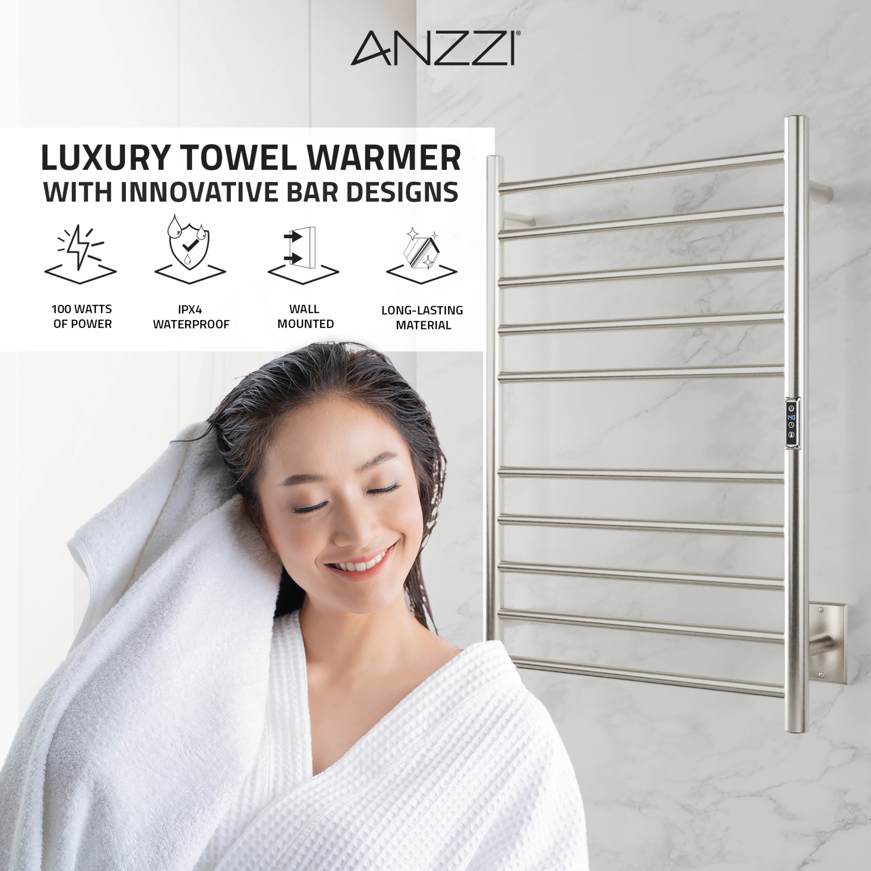 ANZZI TW-WM104BN Towel-Warmers - View #8