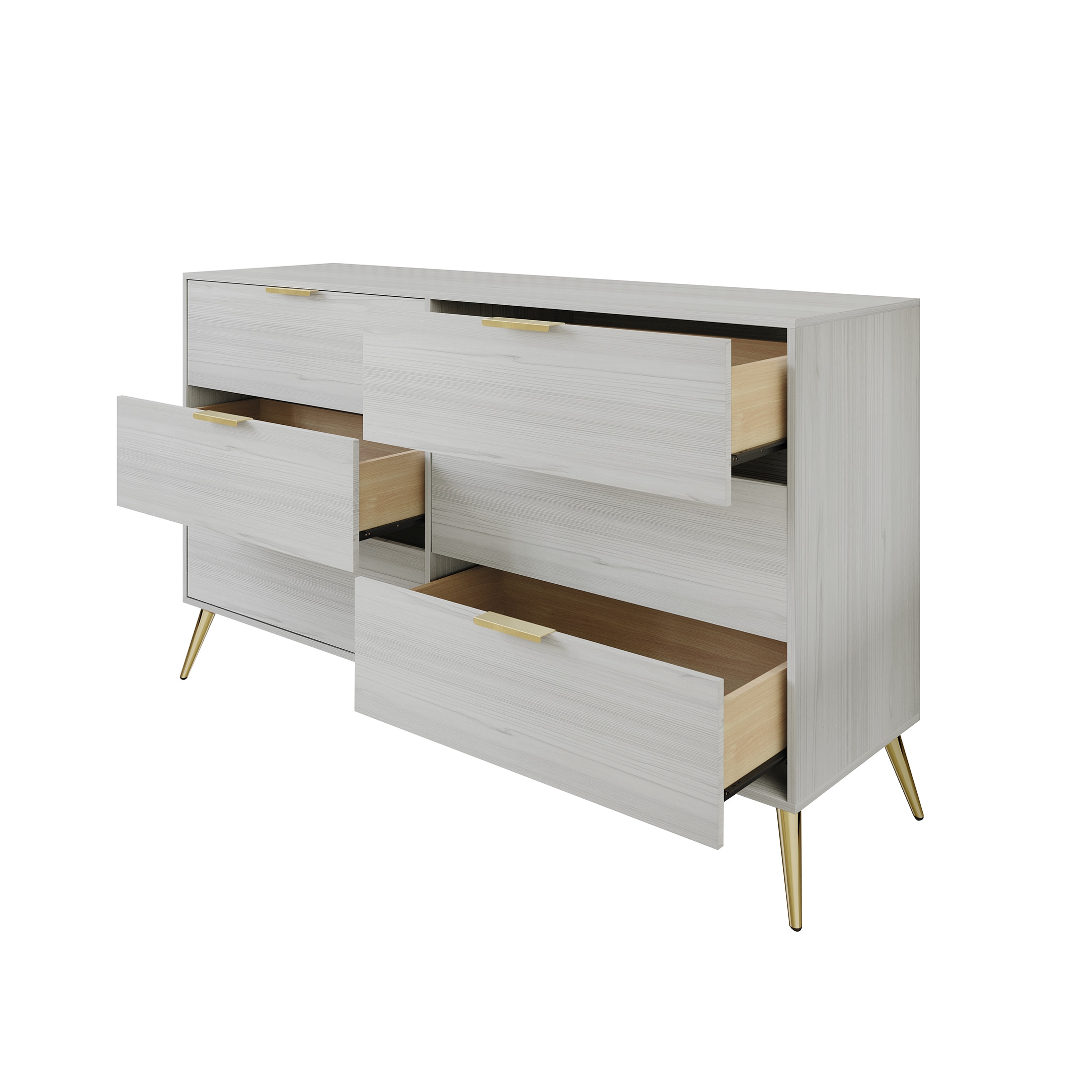 CasePiece C90138DR-LGY dressers - View #5