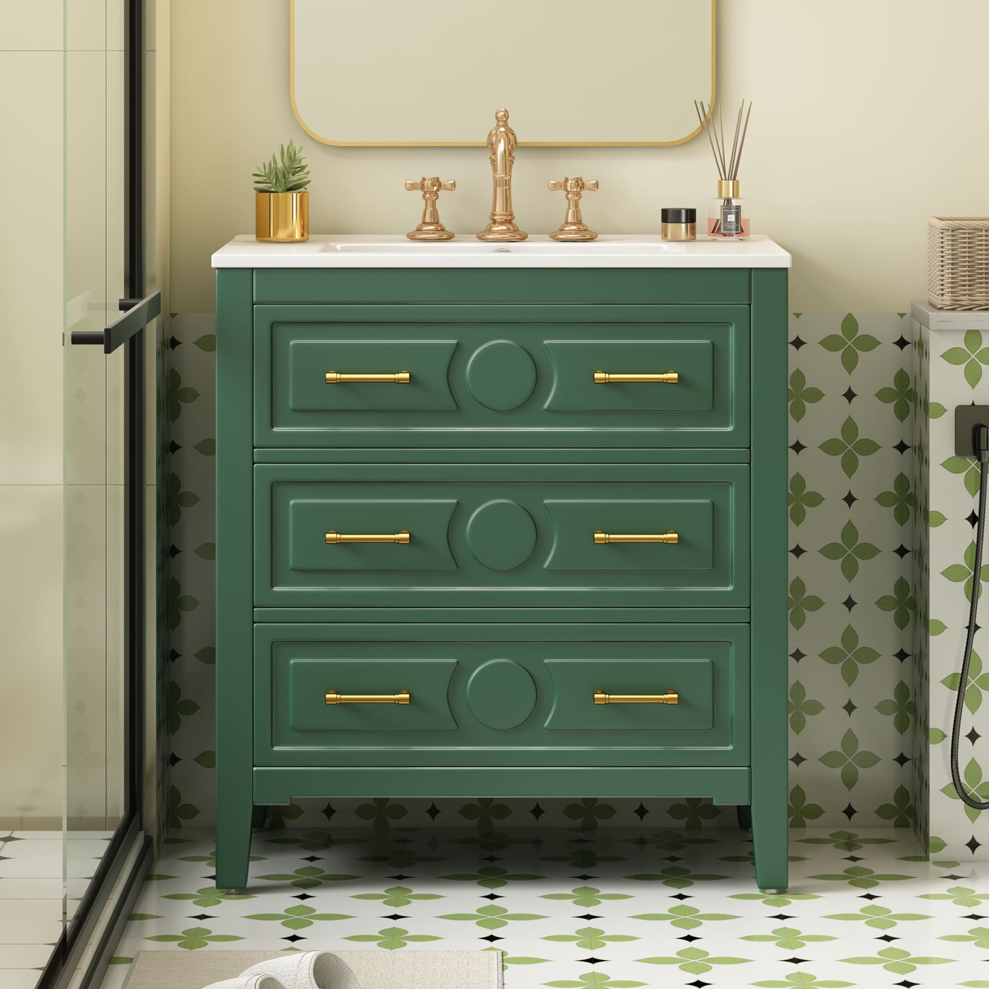 Tatayosi JJ-46209F Bath-Vanity-Combo - View #3