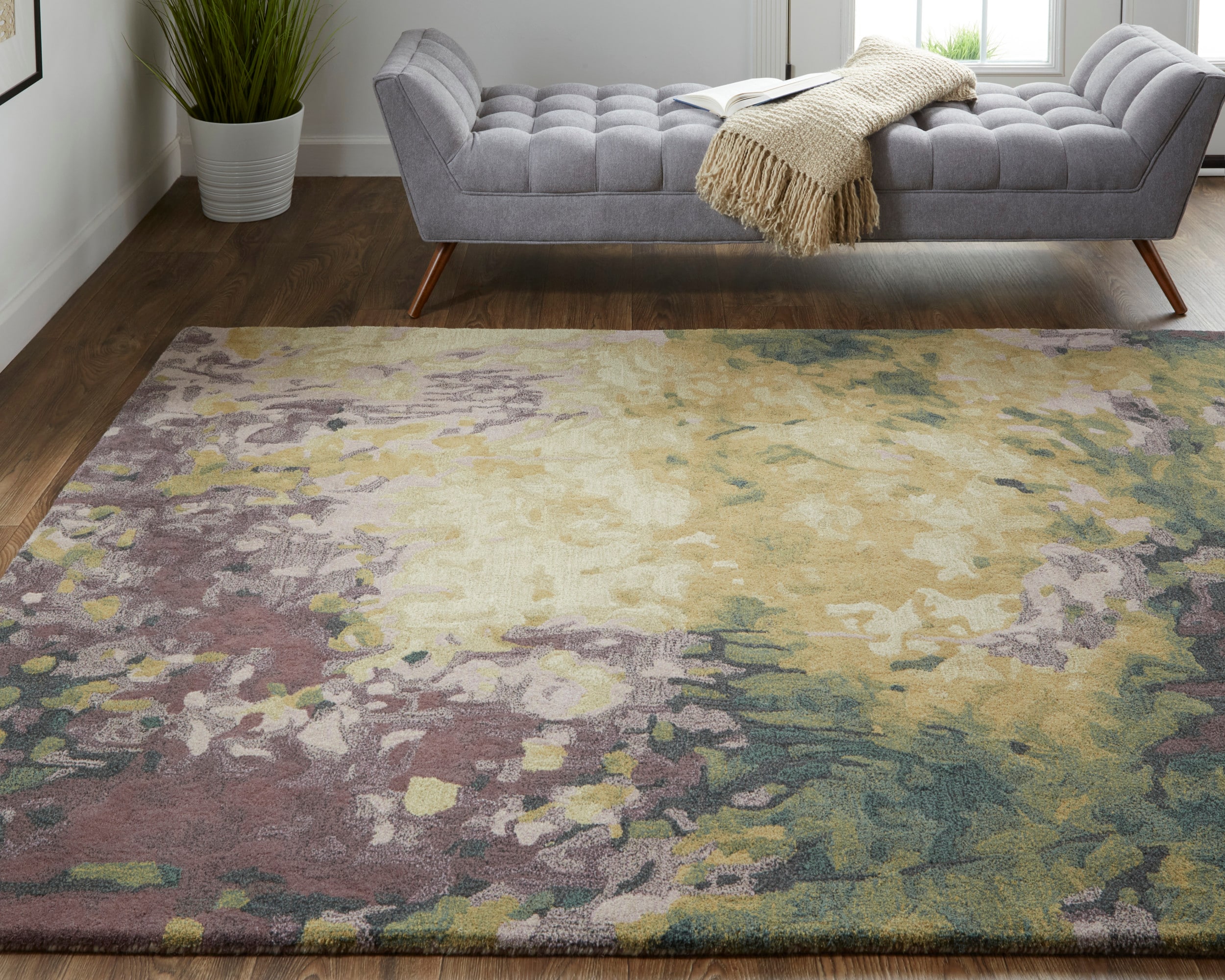 Room Envy AMIR8633PURGRNH00 rugs - View #4