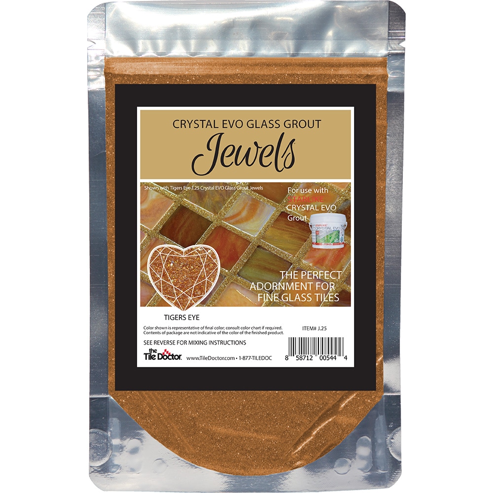 The Tile Doctor J.25 Jewels Tigers Eye All-in-one Grout (3.52-oz)
