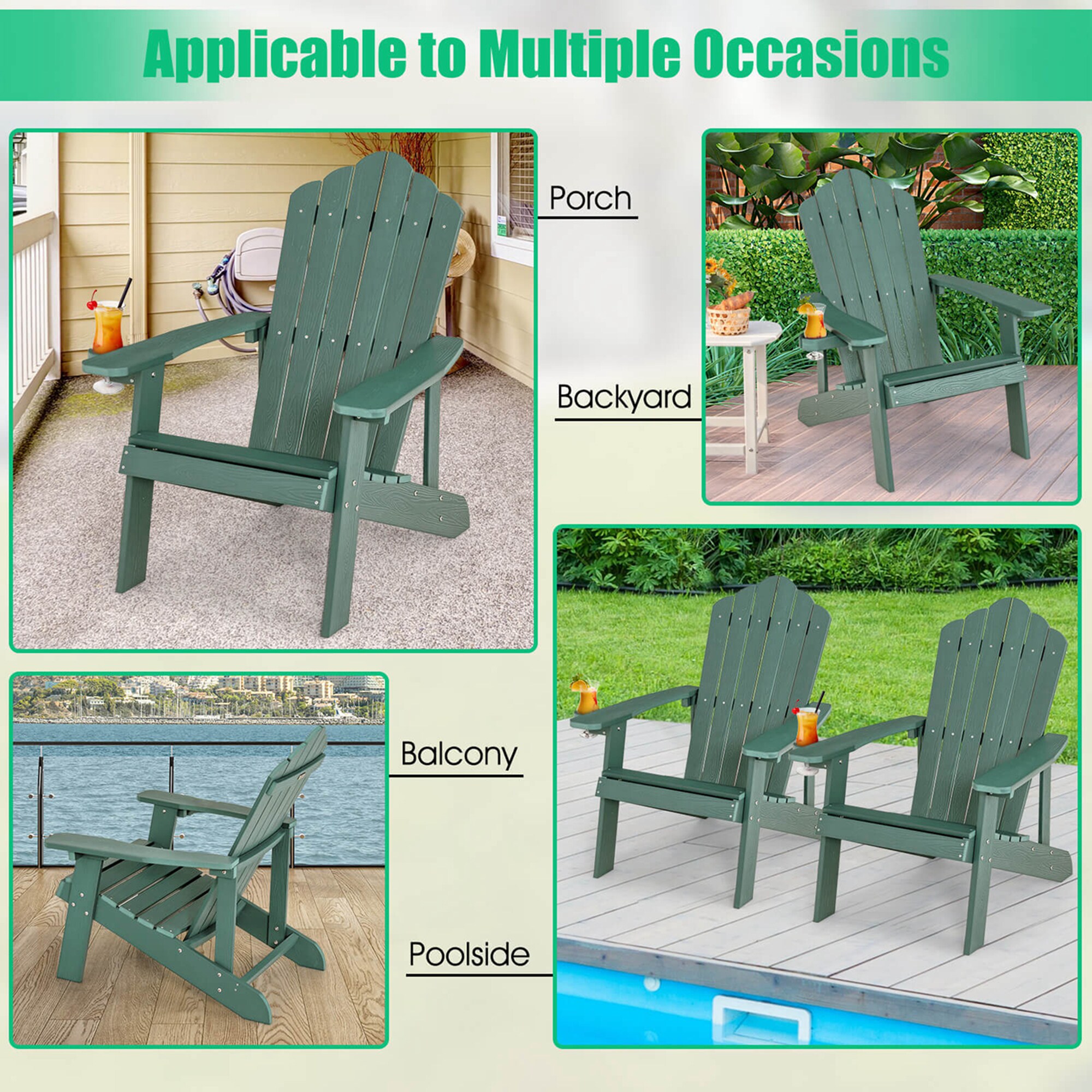 Costway HCST01551 Patio-Chairs - View #6