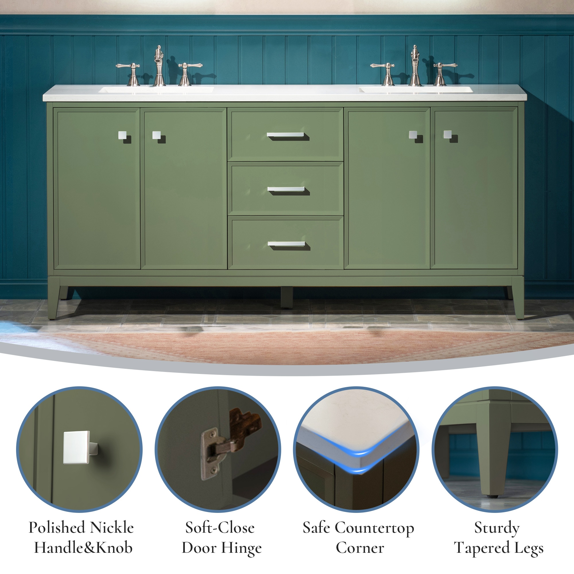Woodbridge LVT1471 Bath-Vanity-Combo - View #5