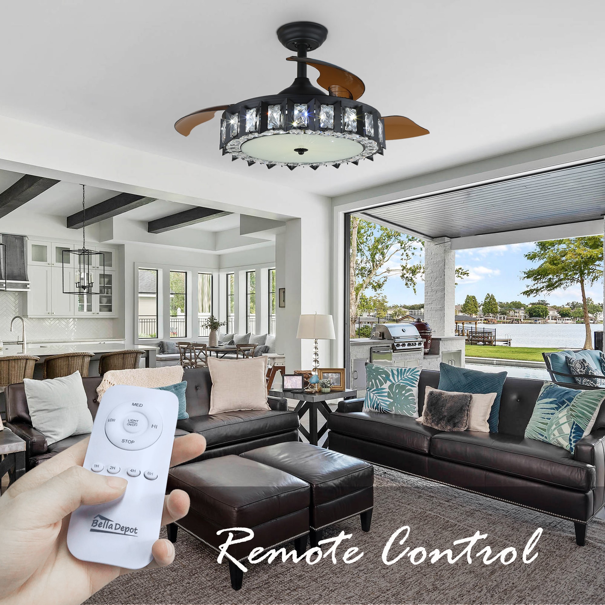 Bella Depot BD3656-B Ceiling-Fans - View #3