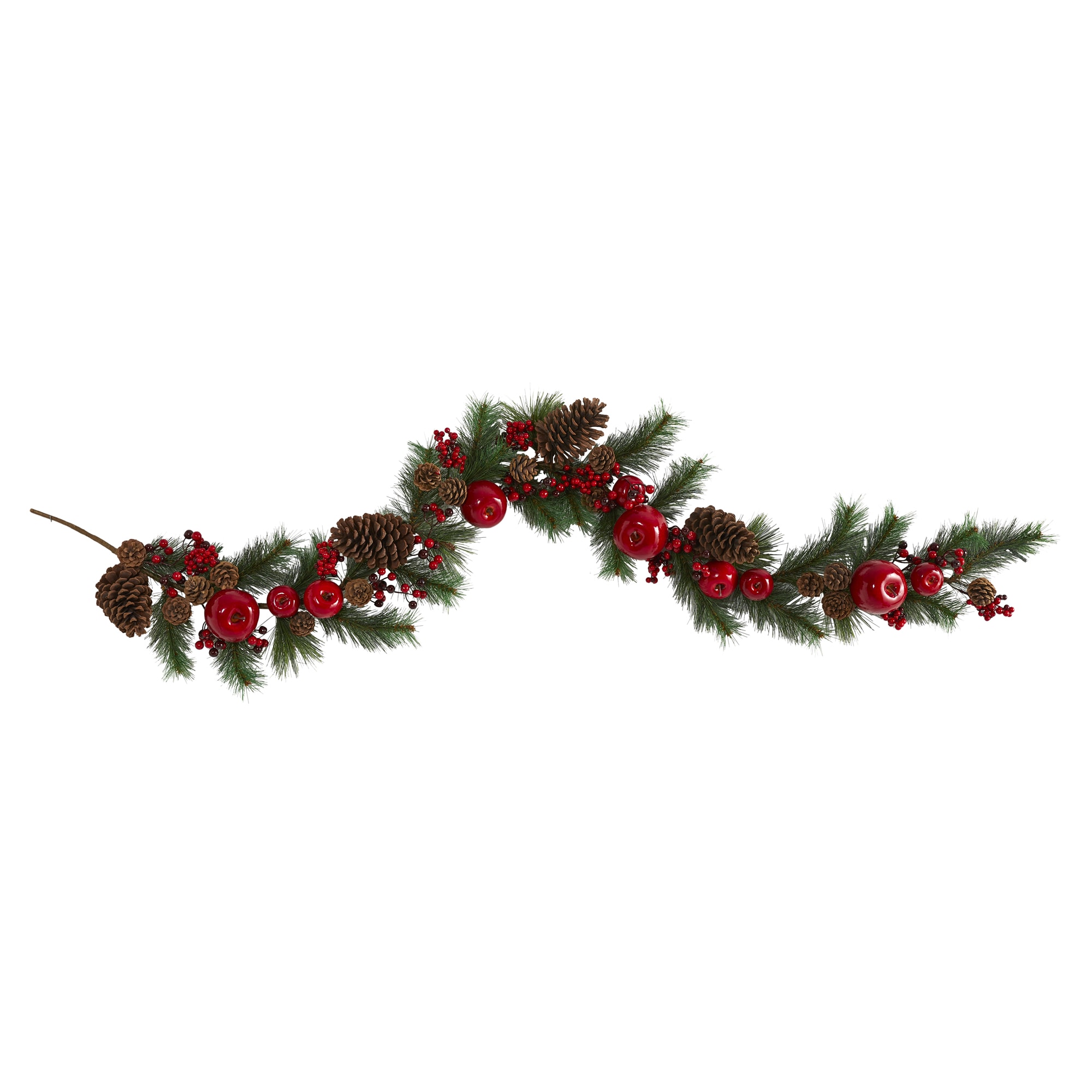 Nearly Natural 4490 Indoor 6-Feet Pine Artificial Garland