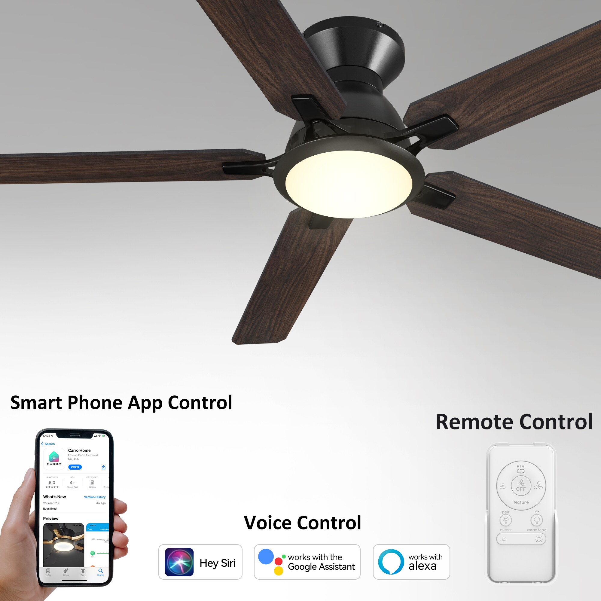 CARRO USA LS525J-L12-B5-1-FM Ceiling-Fans - View #3