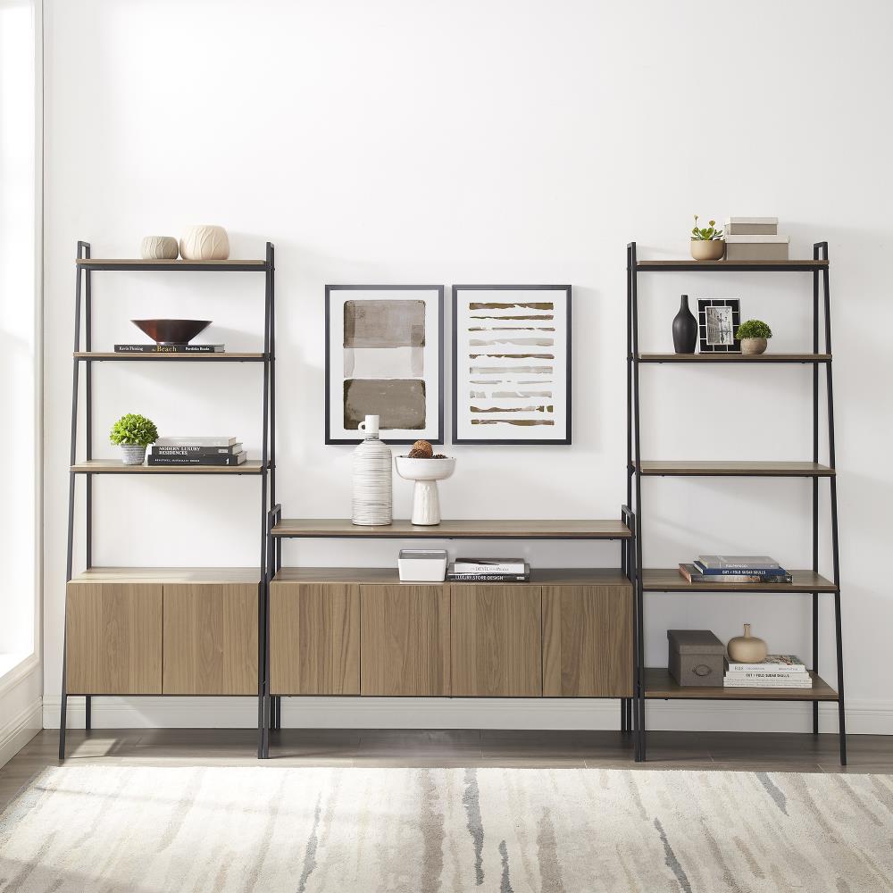 Walker Edison Transitional Mocha Tv Stand (Accommodates TVs up to 50-in ...