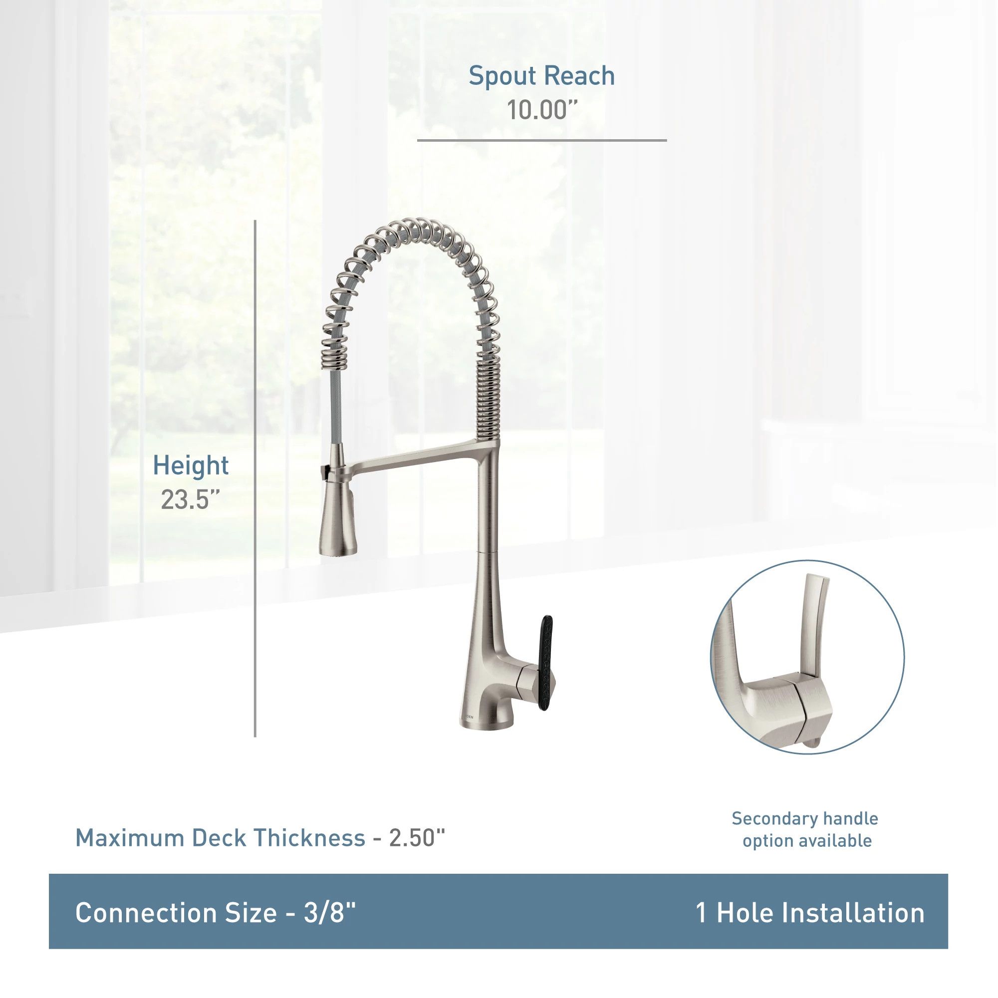 Moen S5235SRS Kitchen-Faucets - View #9