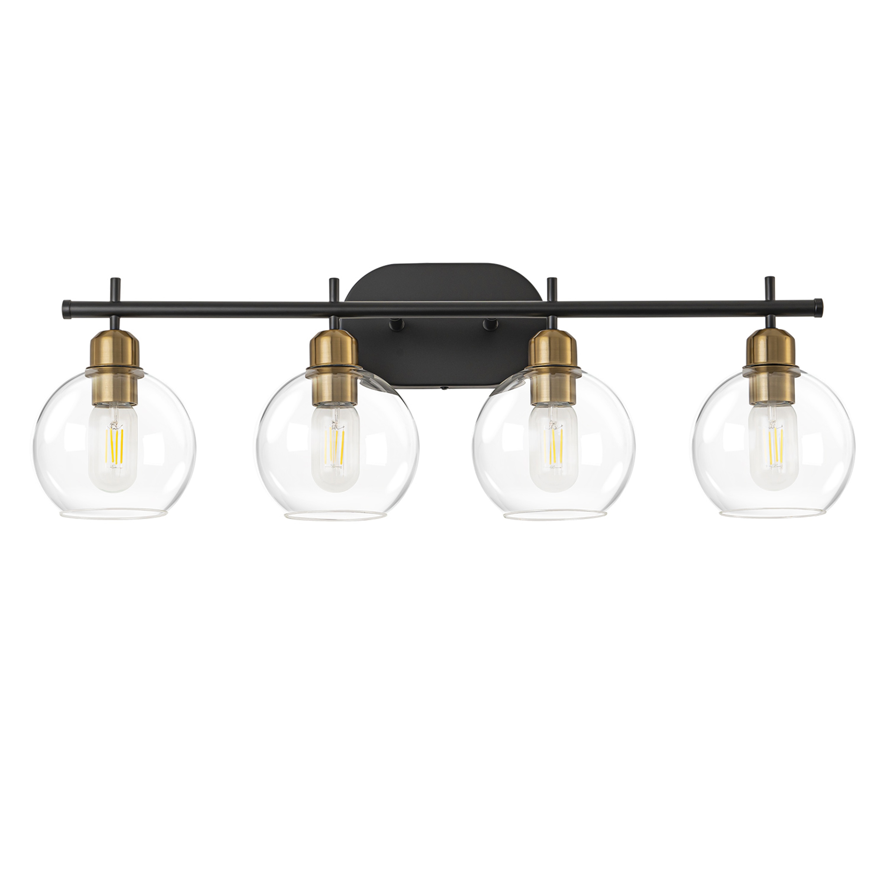 GoYeel ZW044BG04 29.53-in 4 -Light Multiple colors Modern/contemporary Vanity light