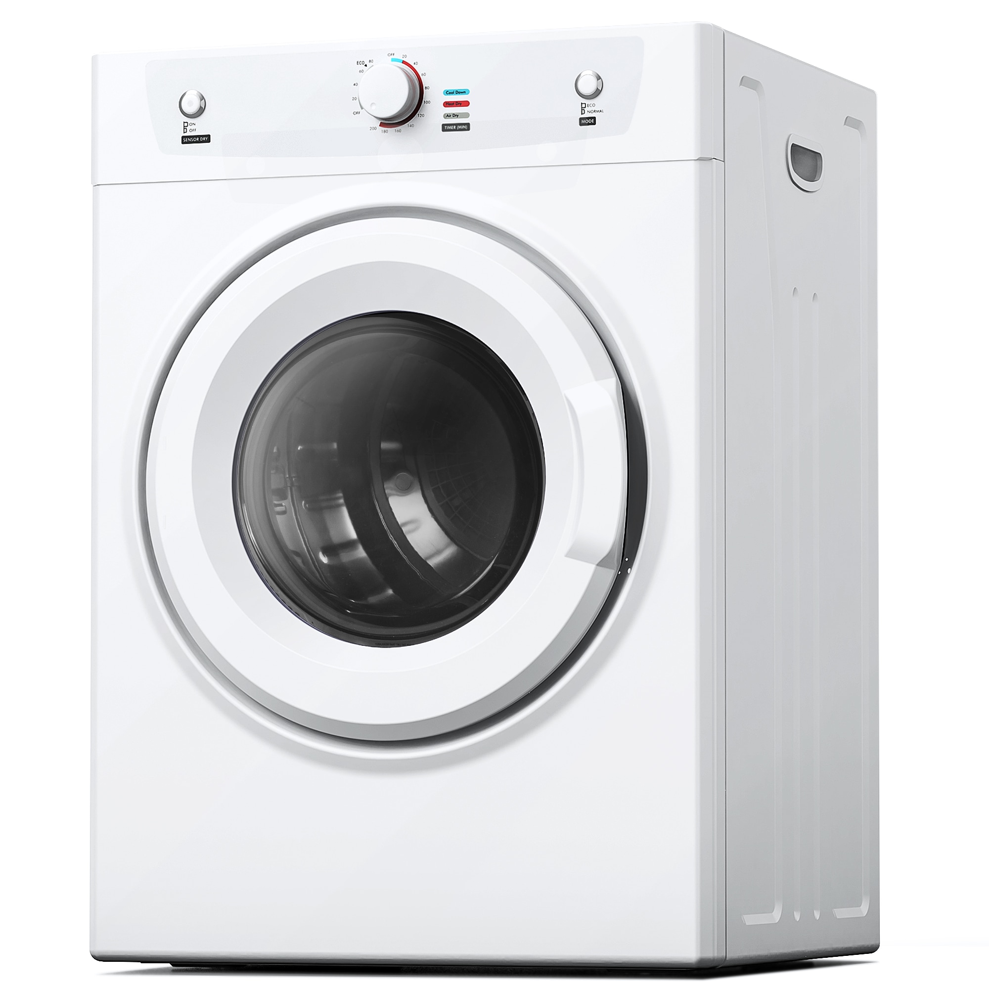 SIMZLIFE 3.5-cu ft Portable Vented Heat Pump Electric Dryer ( White ) #CD-14-S-LWS