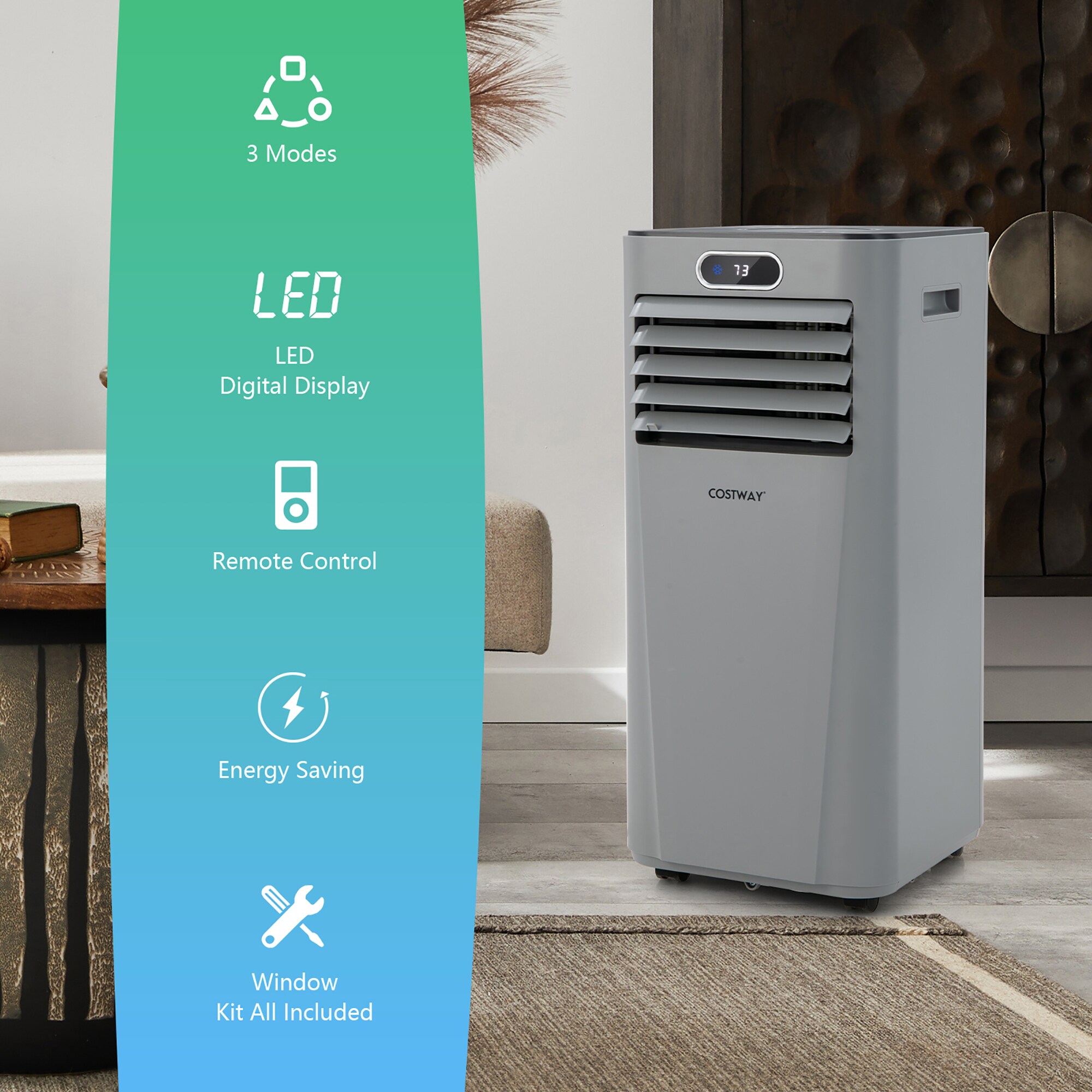 Costway LWS00207 Portable-Air-Conditioners - View #3