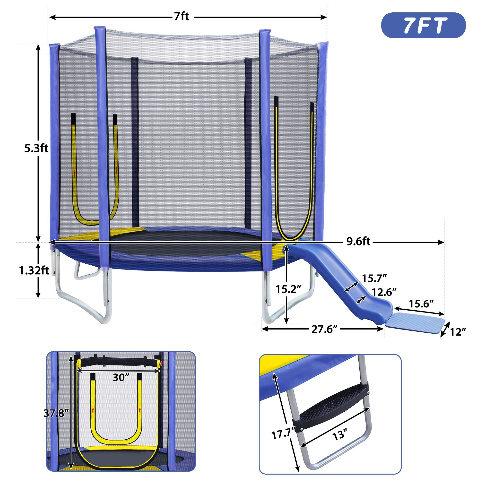 ToolCat BZ-3-121-SN trampolines - View #6
