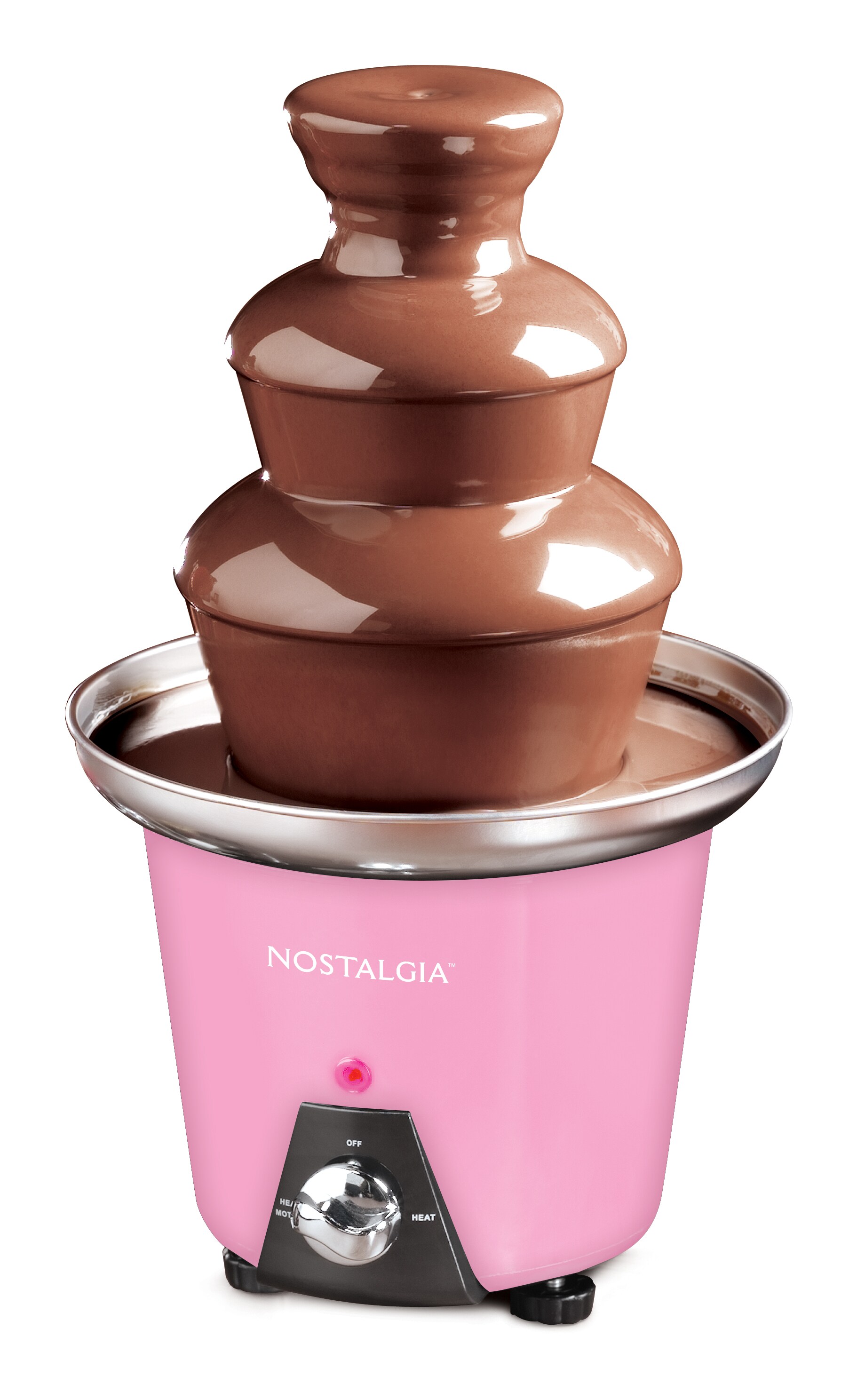 Nostalgia NCFF965PK 4-Tier Chocolate Fountain