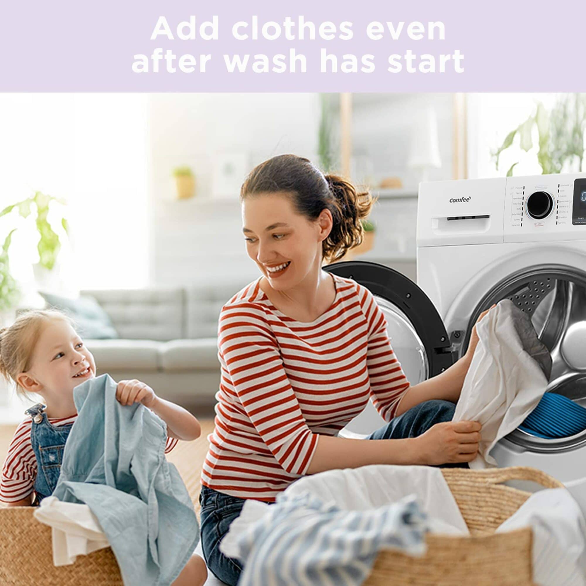 YOU CAN DO BOTH WASH AND DRY NOW  COMFEE C07 WASHER DRYER 