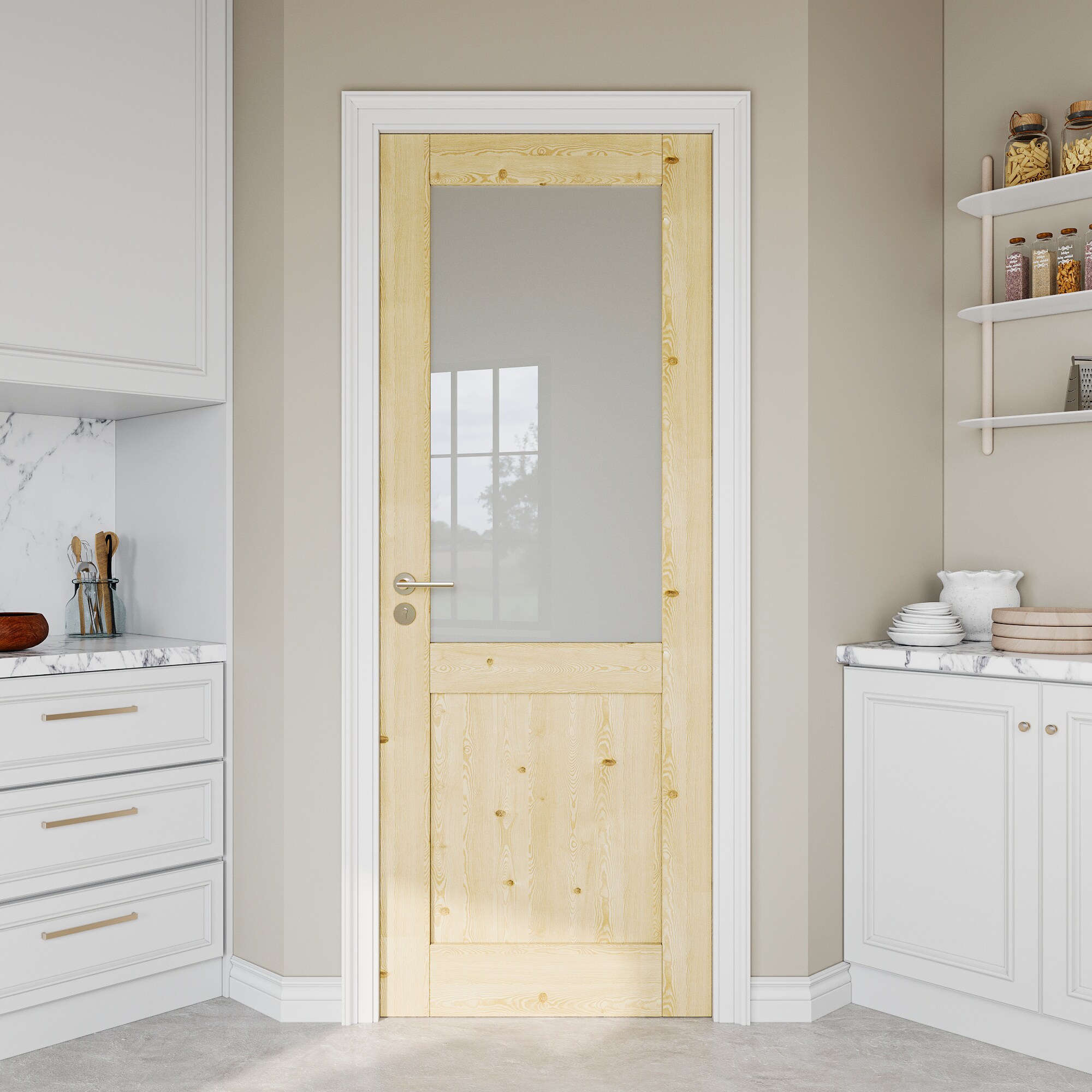 JUJUBON IN-SLAB1/2L-P-30 Slab-Doors - View #3