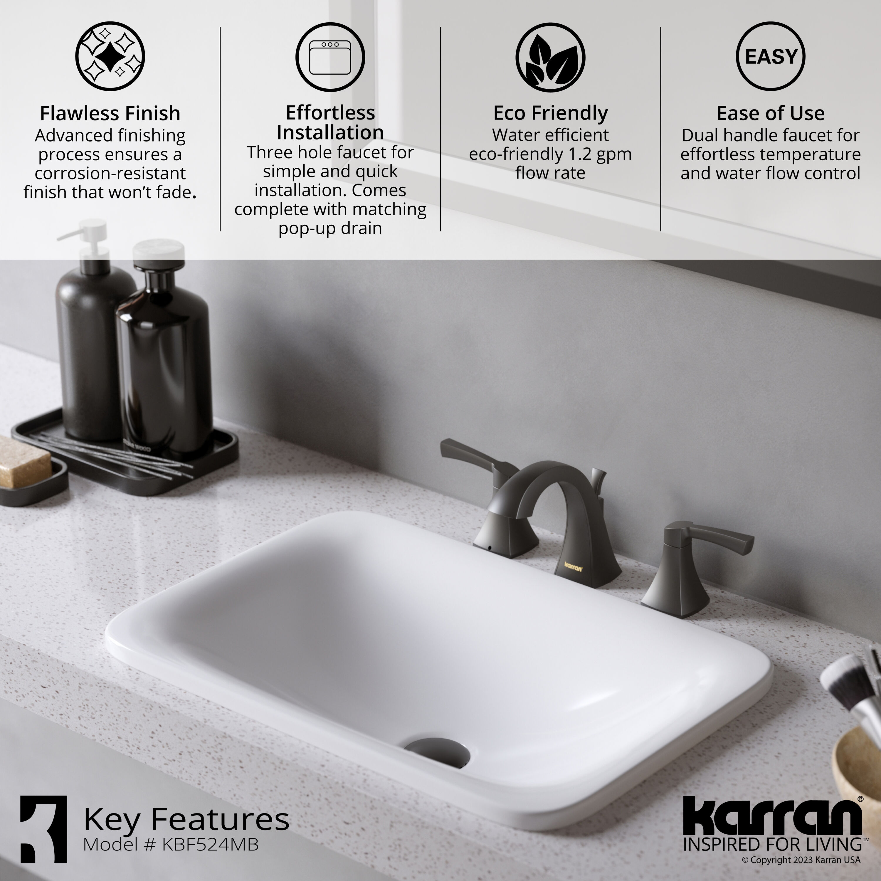 Karran KBF524MB Lavatory-Faucets - View #6