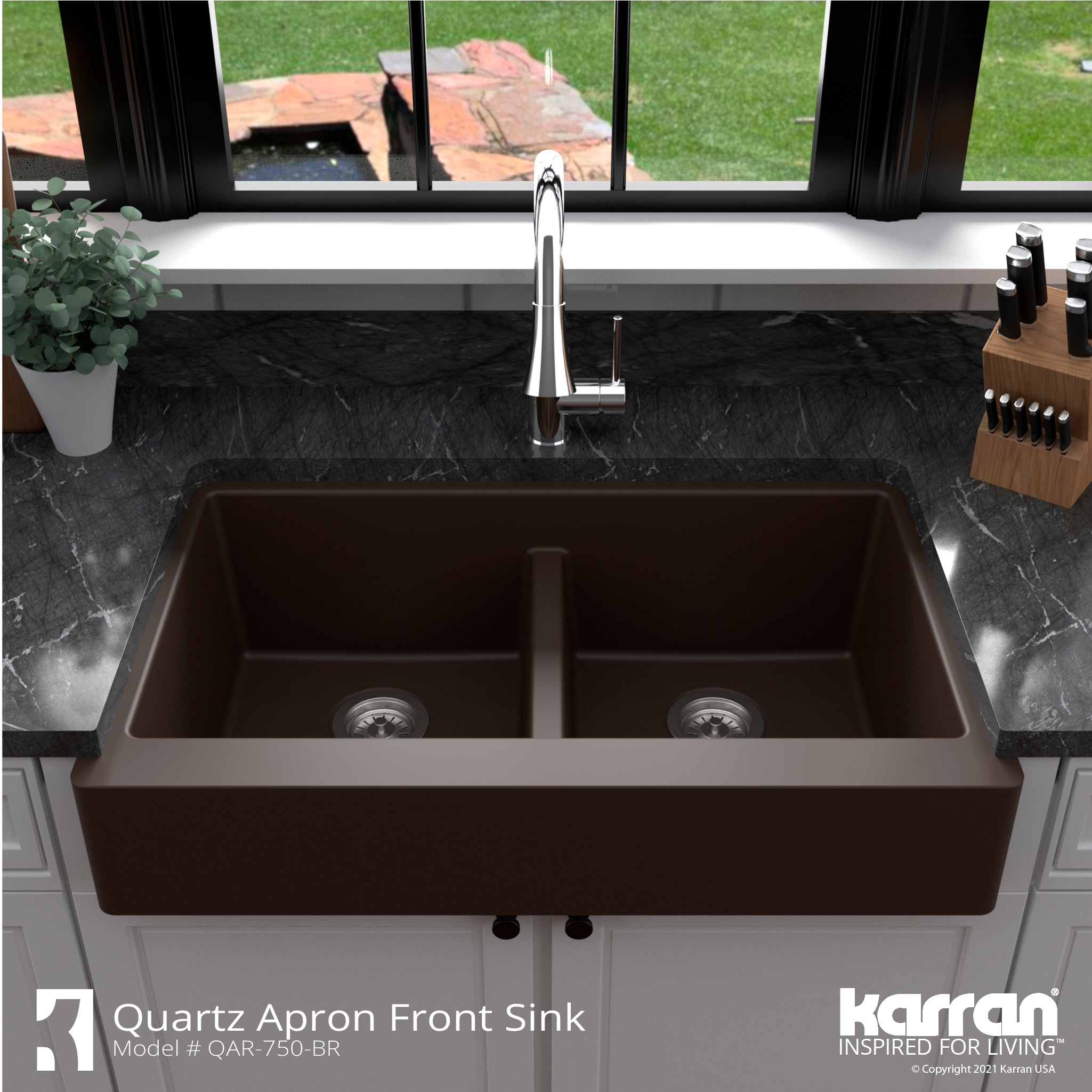 Karran QAR-750-BR-PK1 Kitchen-Sinks - View #6