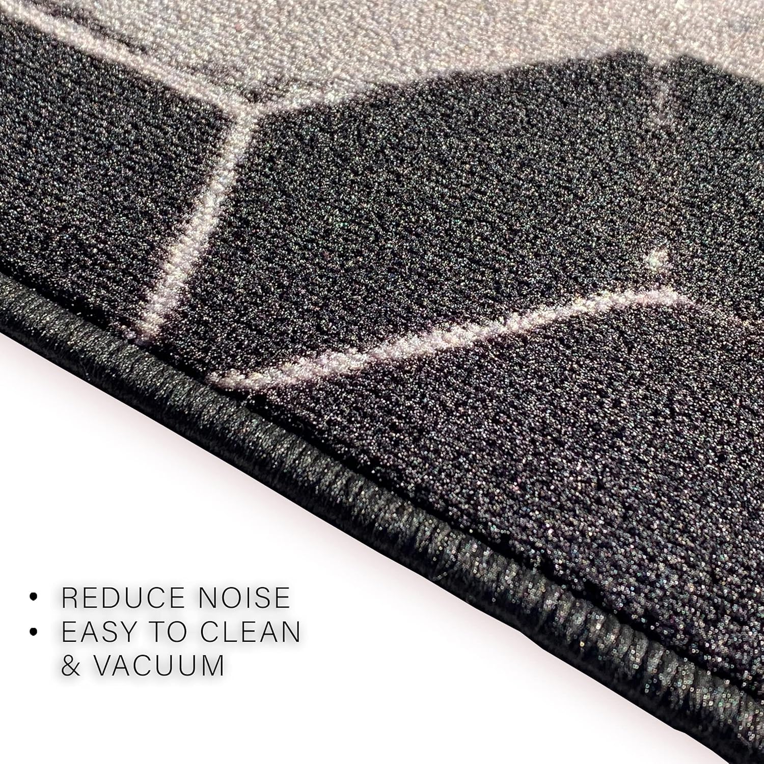 Playa Rug CUBESBLACK-26X32 rugs - View #6