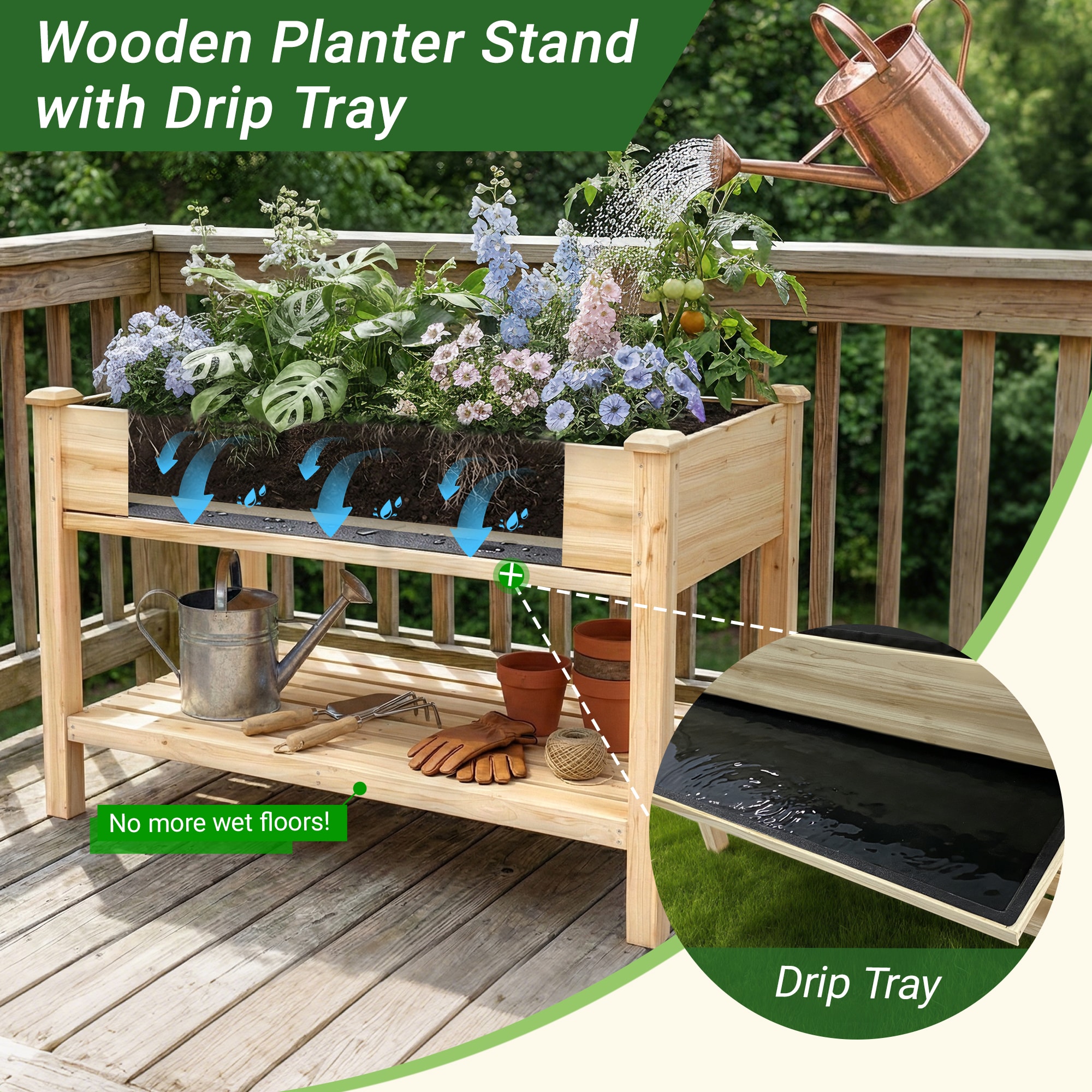 Afoxsos LAF0421RG27 Raised-Planter-Boxes - View #4