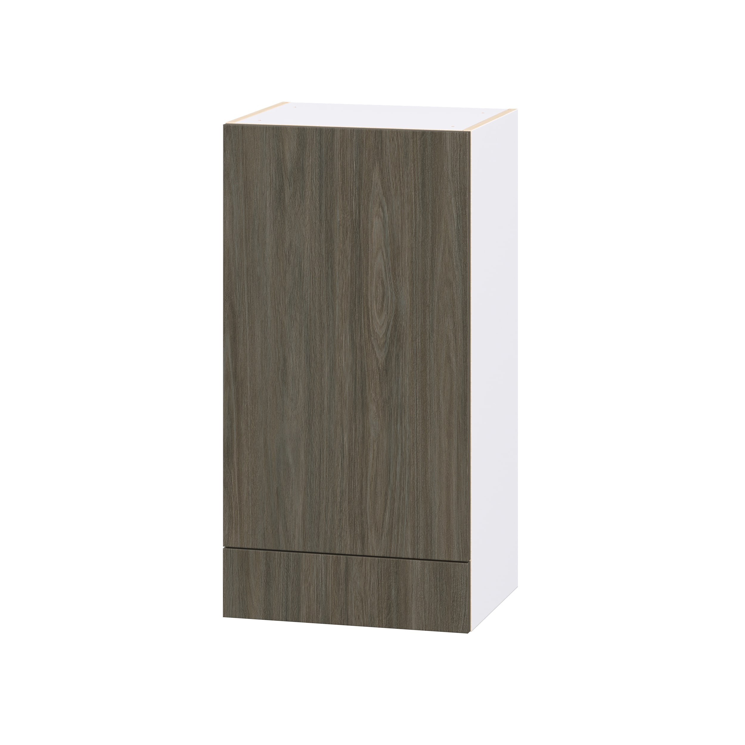 Hugo&Borg DSW1835A(L/R)-SA Savane 18-in W x 35-in H x 14.75-in D Textmel Wall Fully assembled Cabinet Flat Panel Slab