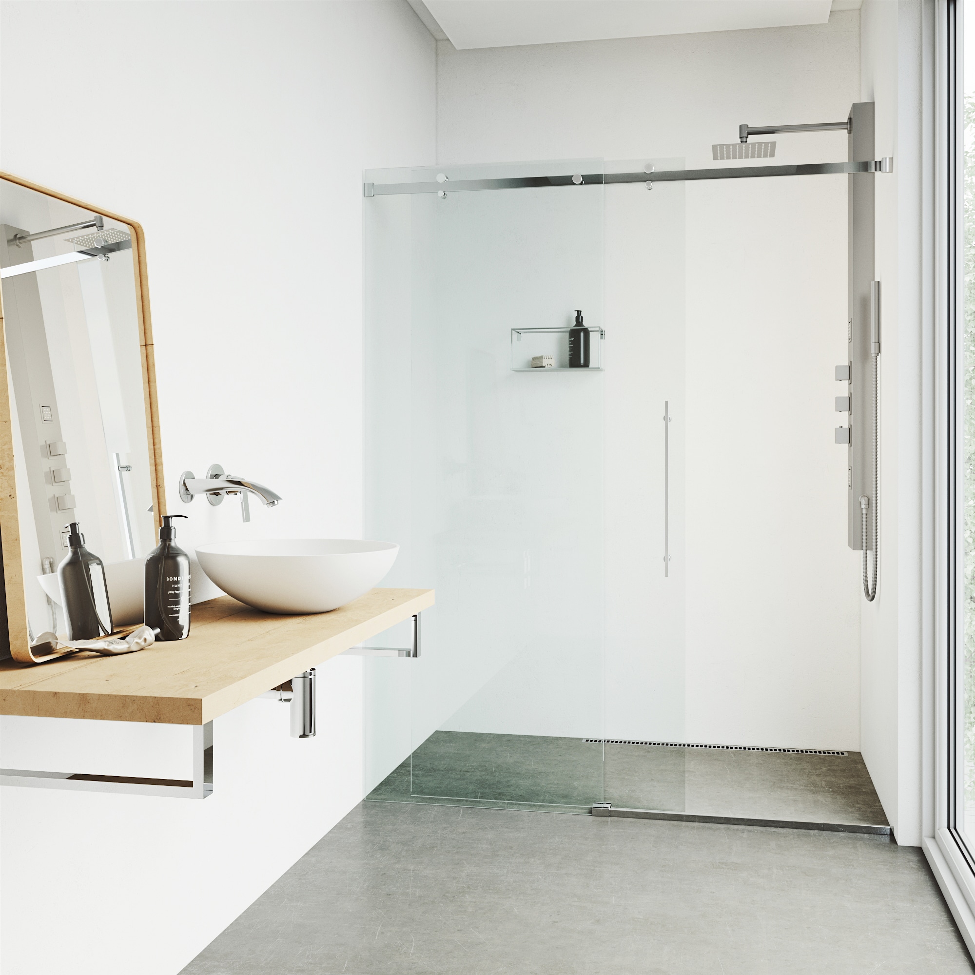 VIGO VG08012ST Showerhead-Bar-Panels - View #4