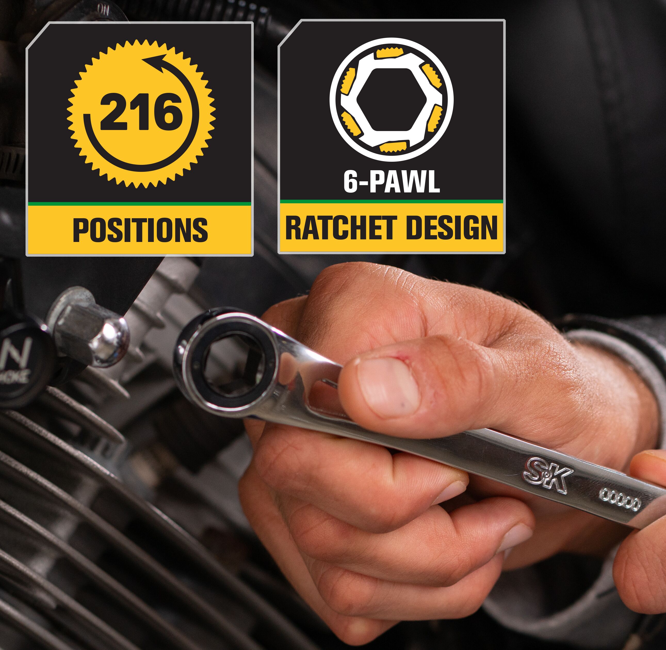 SK Professional Tools 7-Piece Set 6-point (Sae) Standard Combination Wrench  Includes Soft Case in the Combination Wrenches & Sets department at
