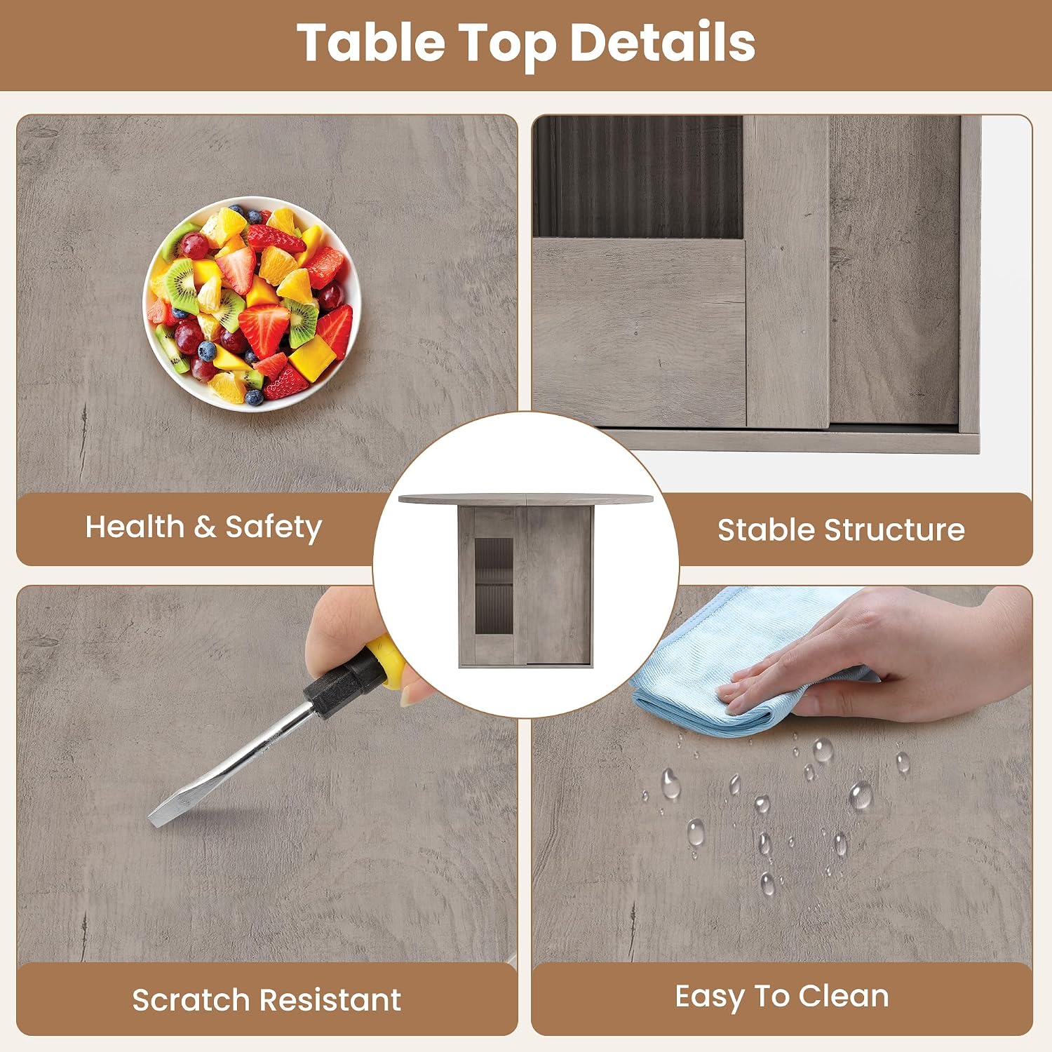 Aoile XH26081075 Dining-Tables - View #7