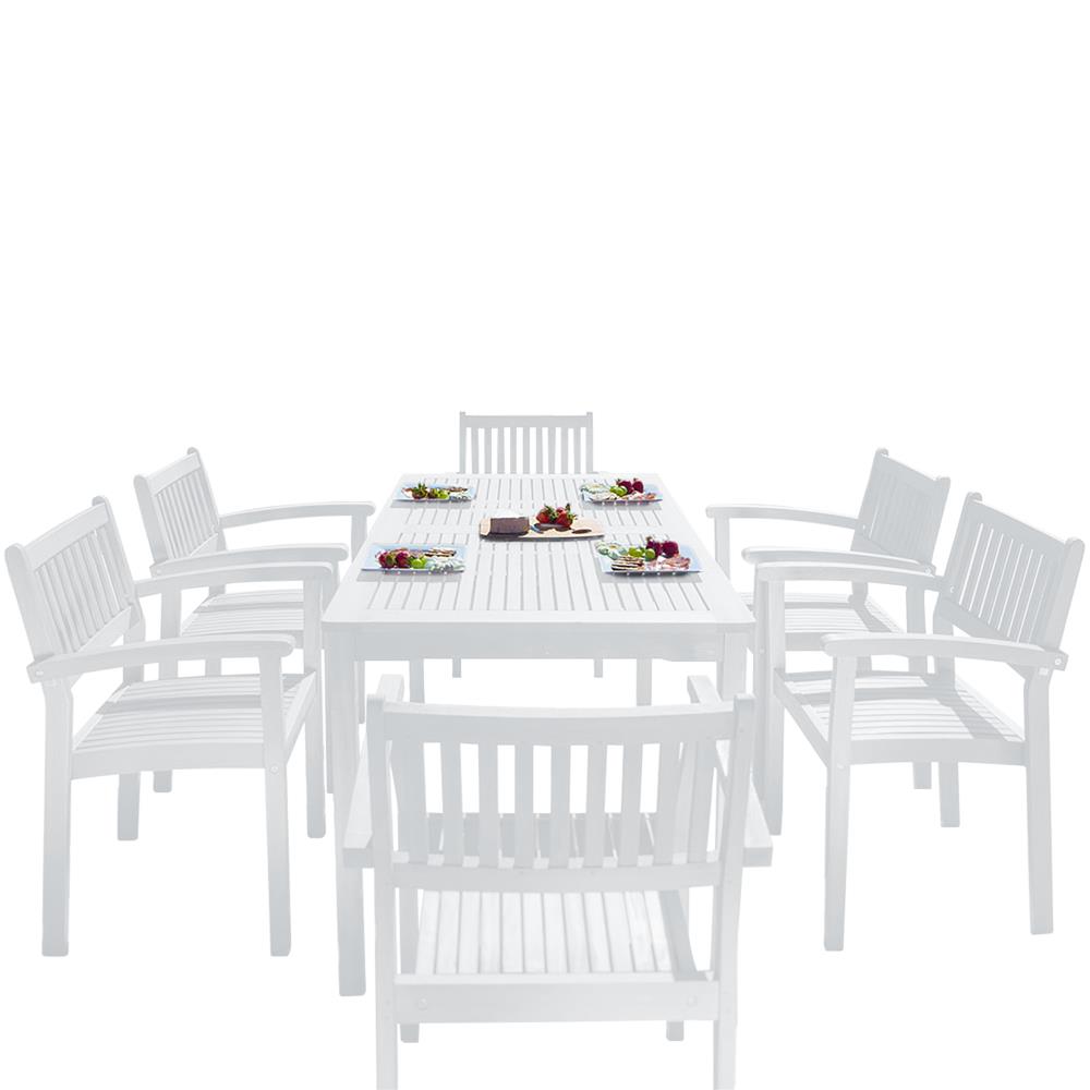 Vifah 7 deals piece dining set