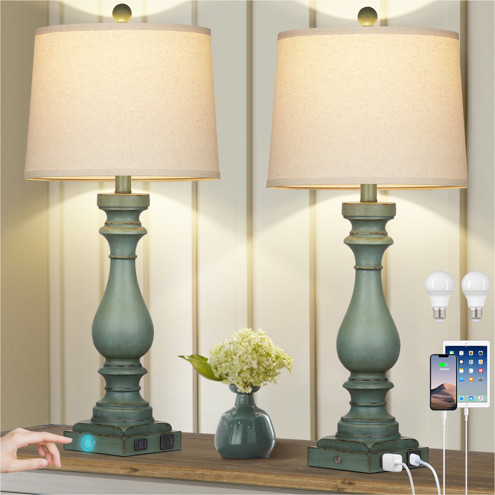 UrFurnishings TD-279 Table-Lamps - View #8
