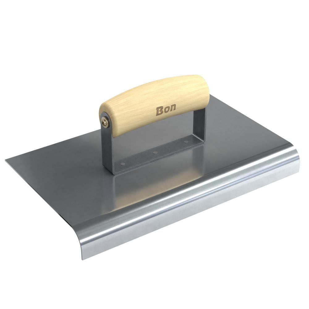 Bon Tool 12-464 10-Inches x 6-Inches Stainless steel Concrete Edger with 0.75-Inches Radius