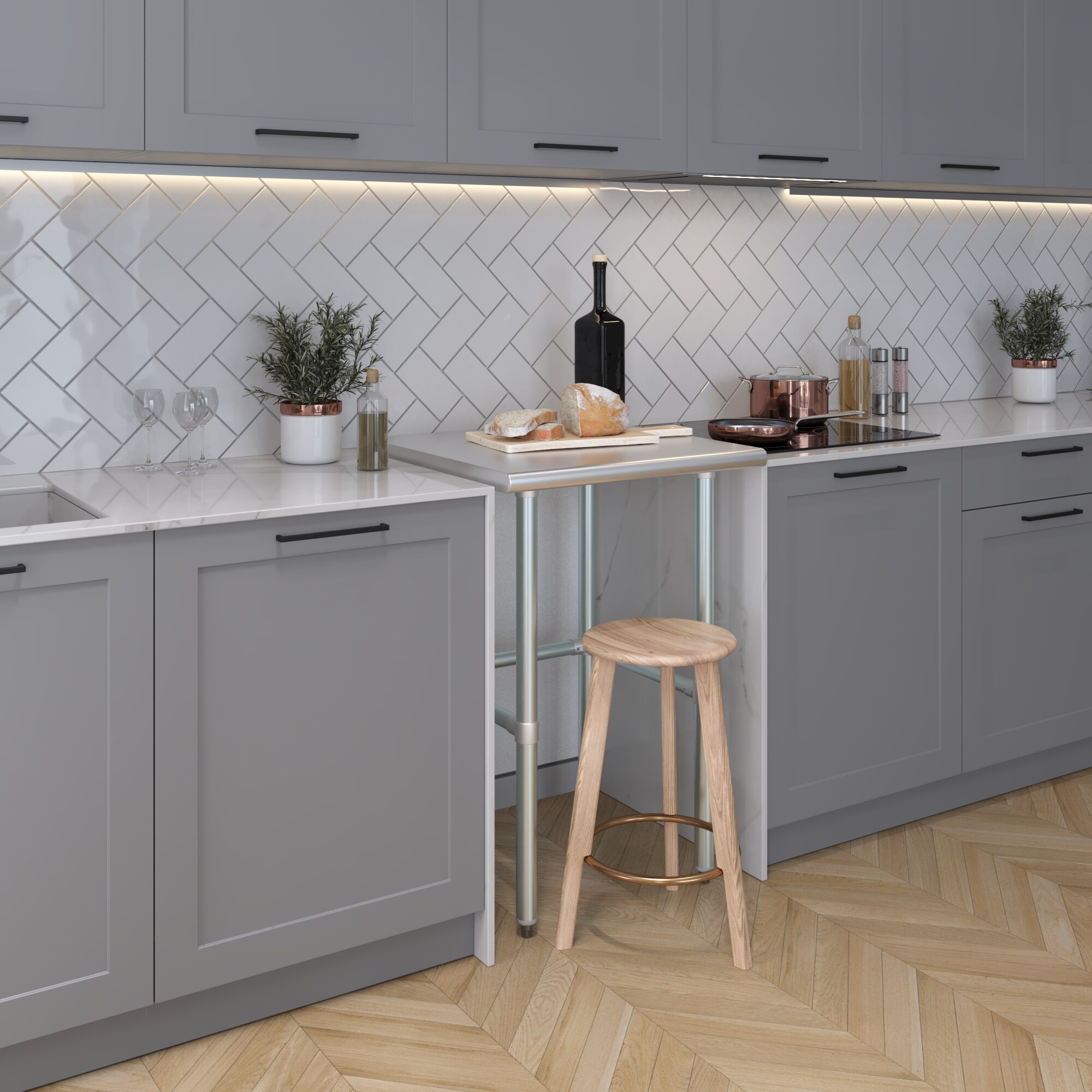 Amgood LWT-2424-RCB Kitchen-Furniture - View #6