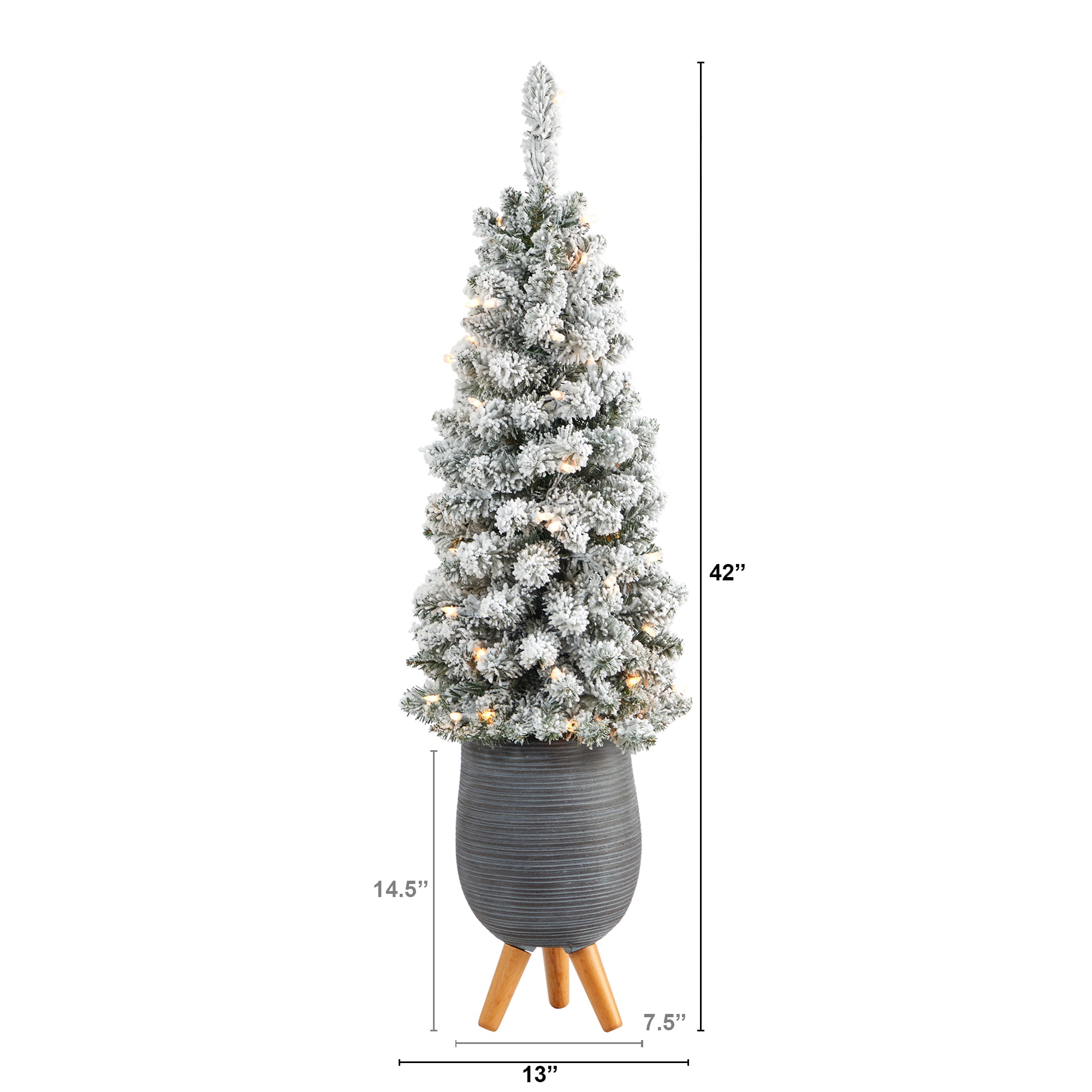 Nearly Natural T2328 Artificial-Christmas-Trees - View #3