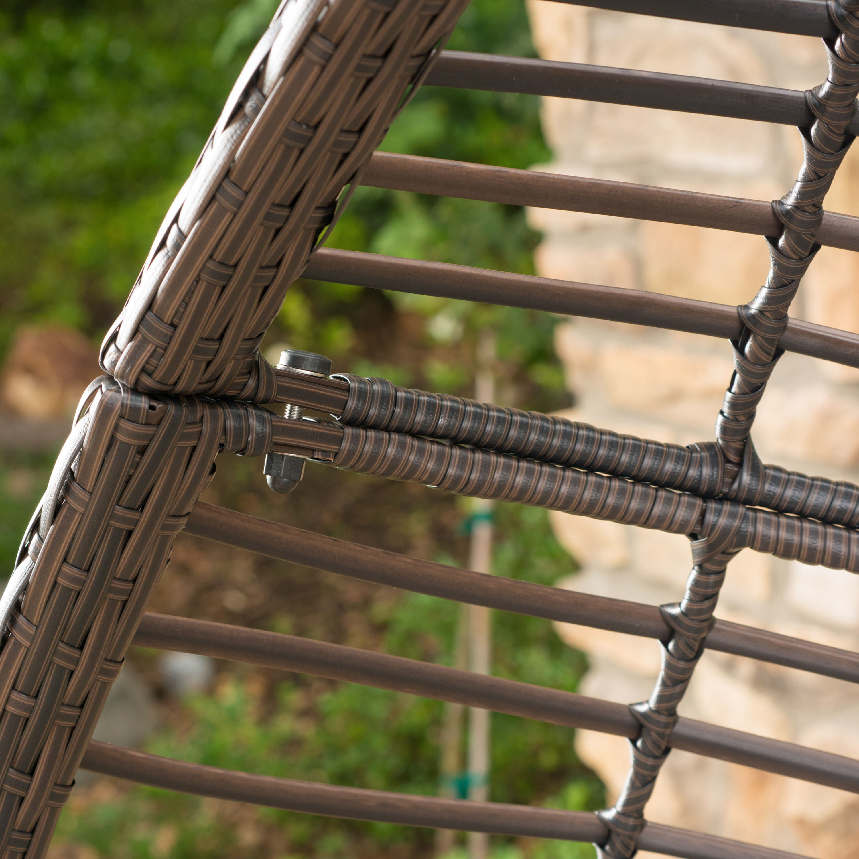 Layla outdoor wicker hanging basket chair deals