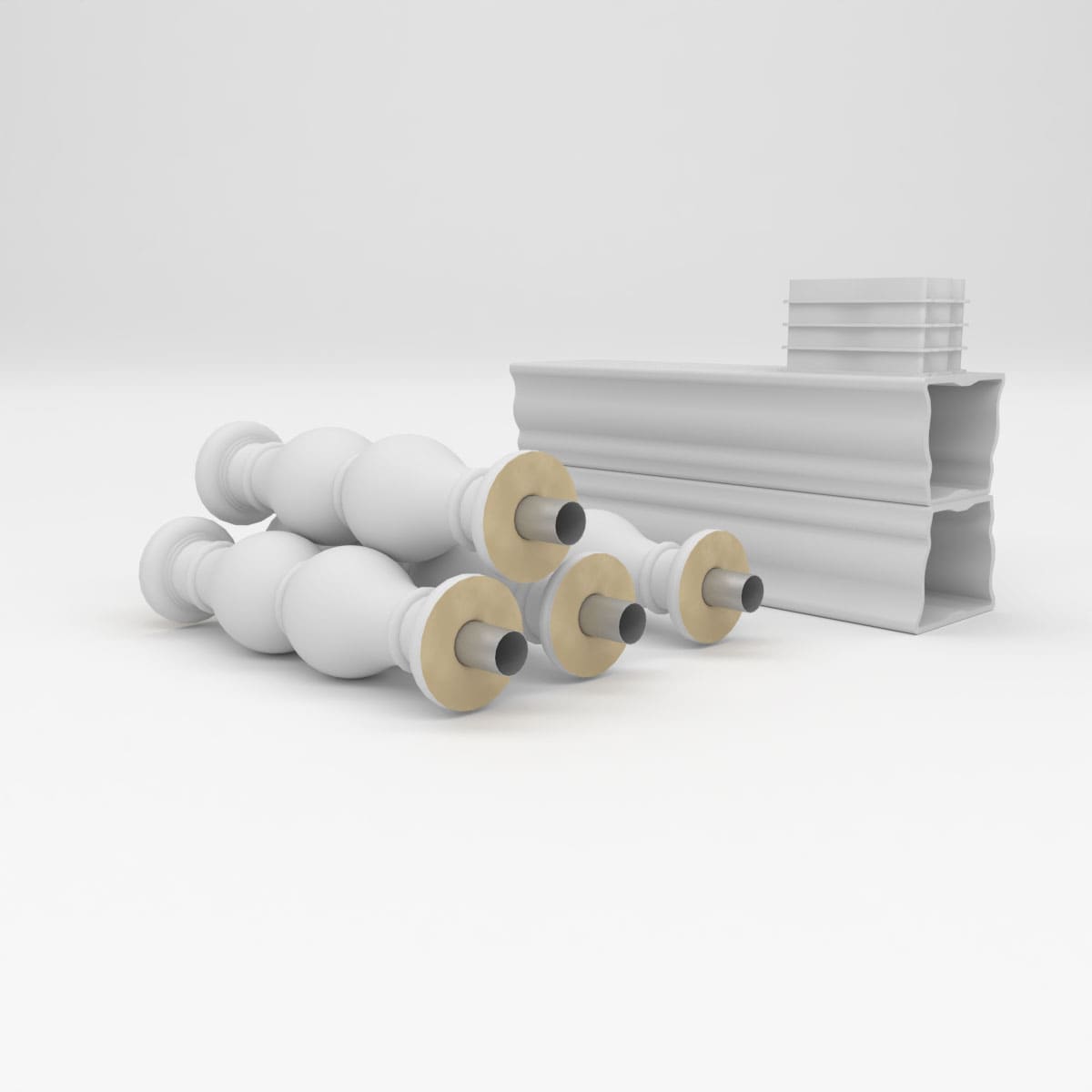 Ekena Millwork BALK32X024AVN railings - View #6
