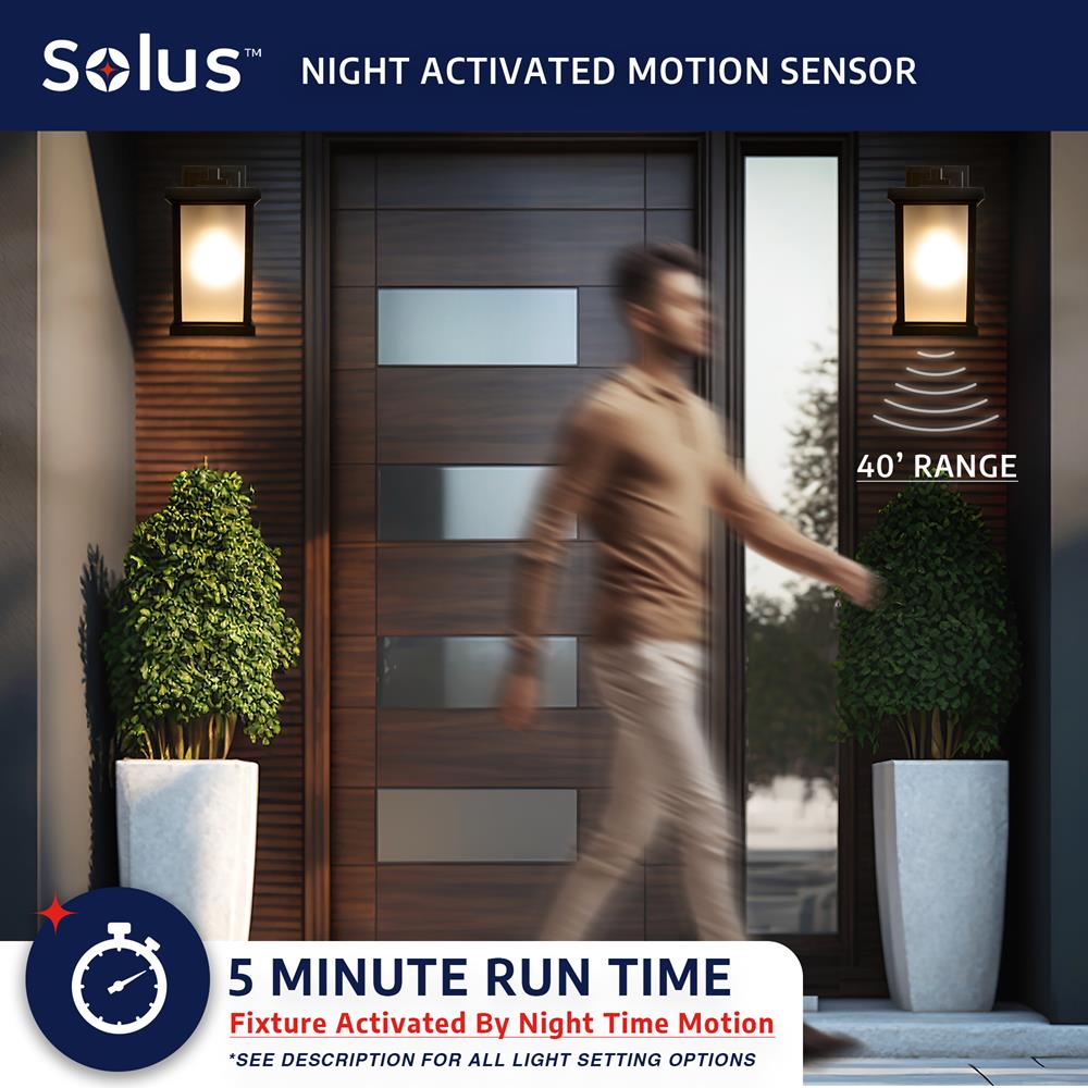 Solus WM-S51VF-BK-S Outdoor-Wall-Lighting - View #5