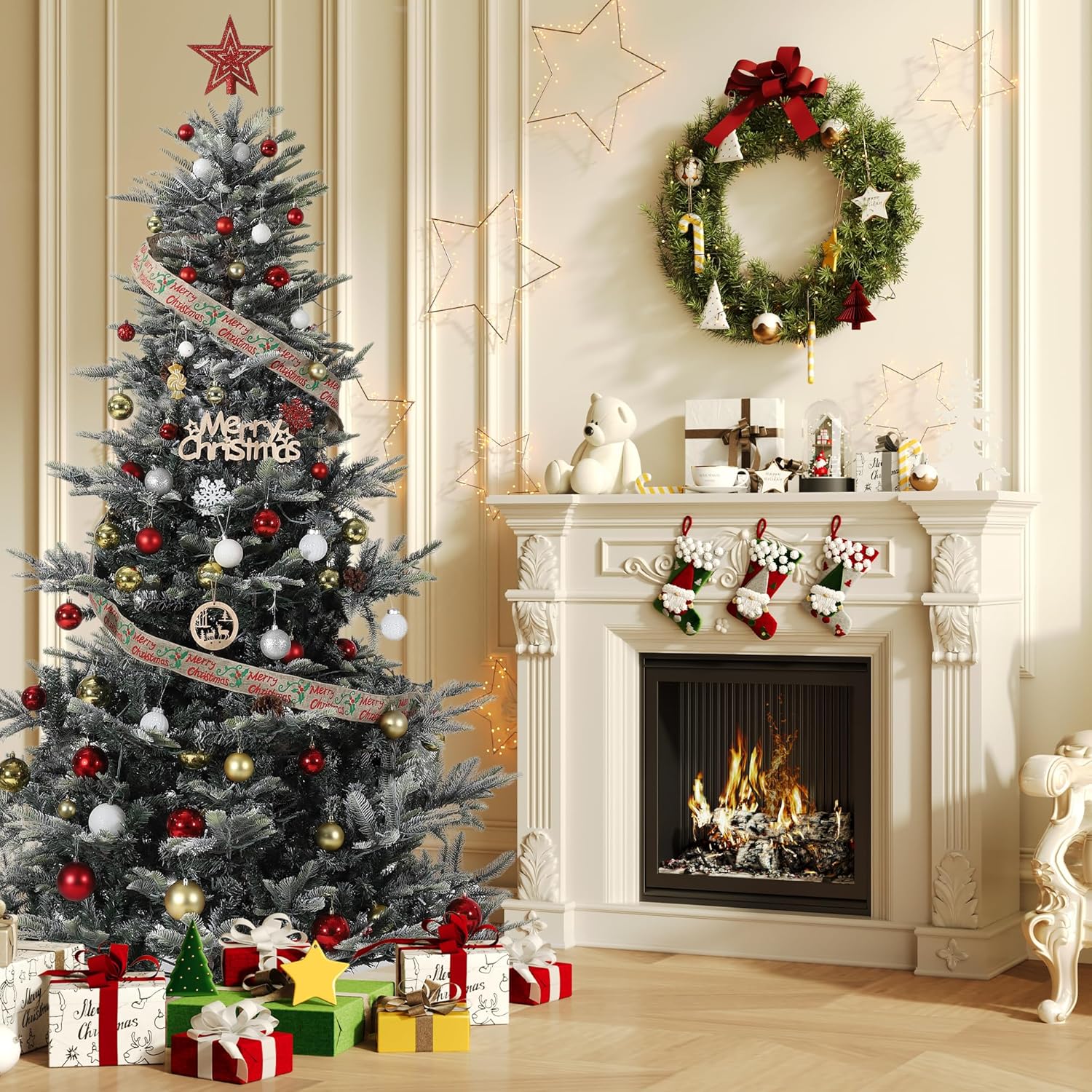 Qeetex LXL-PHK-35HYKK4F Artificial-Christmas-Trees - View #5