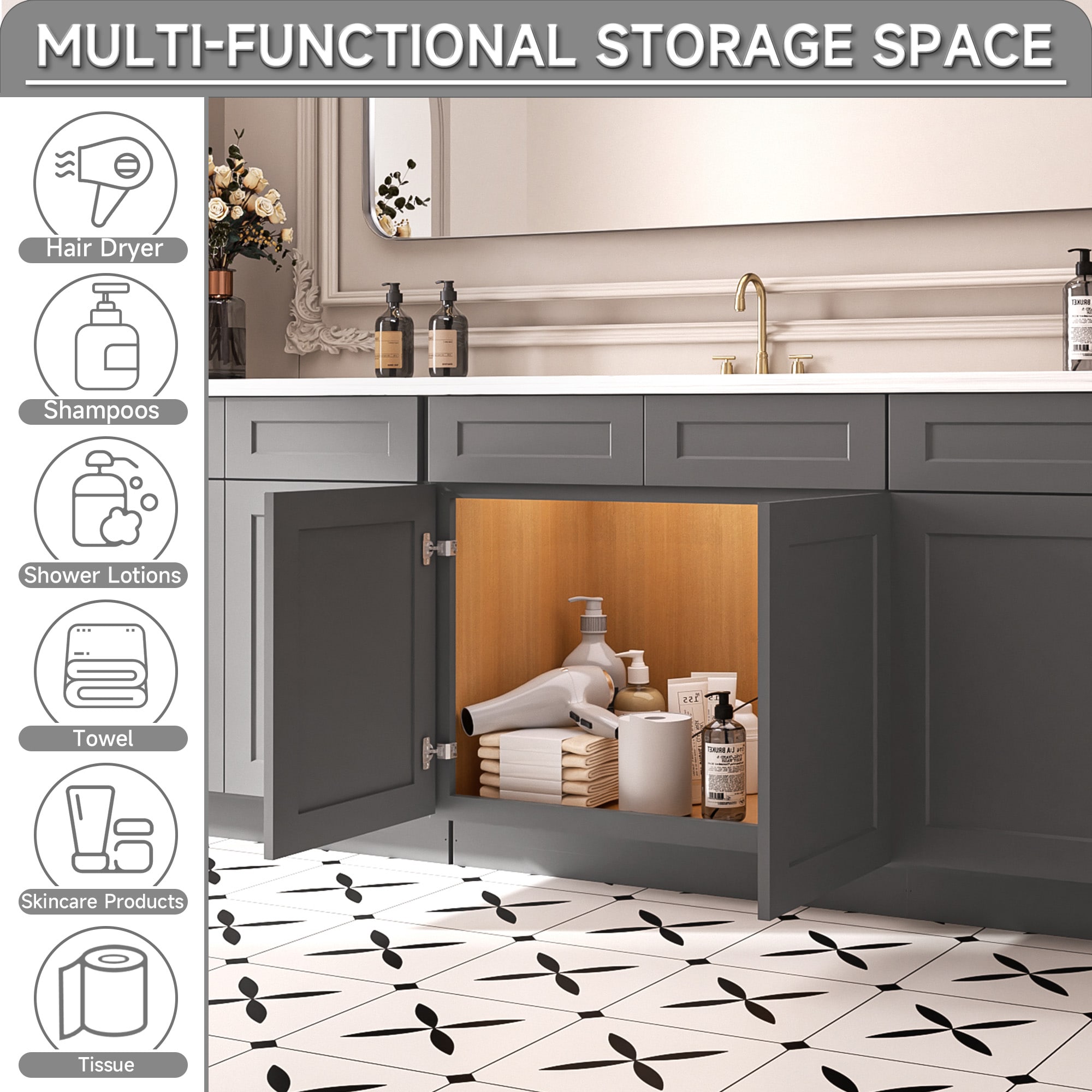 LOVMOR SF-Y-VS-CG-20 vanities - View #11