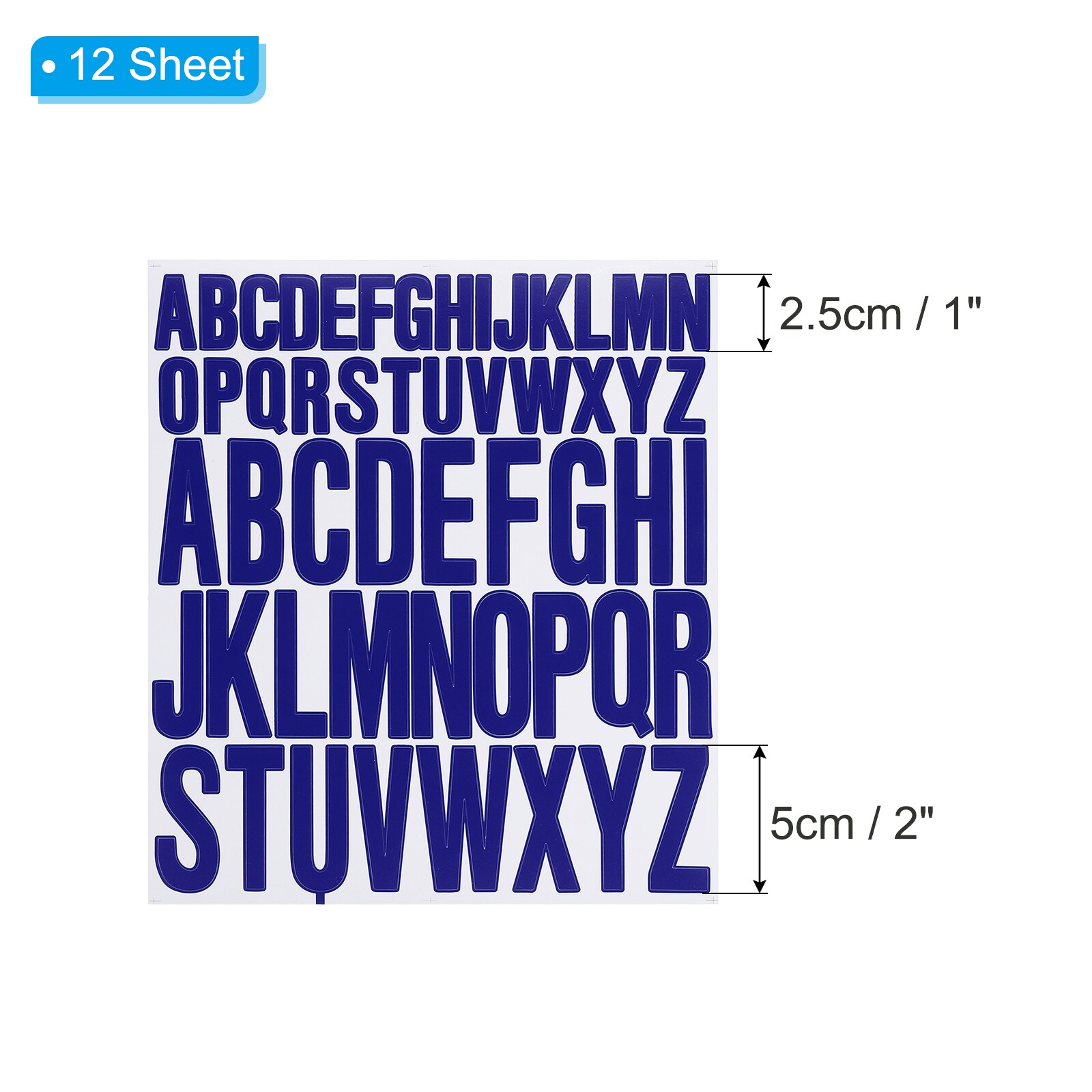 PATIKIL S25112000UX3196 Signs-Letters-Numbers - View #2
