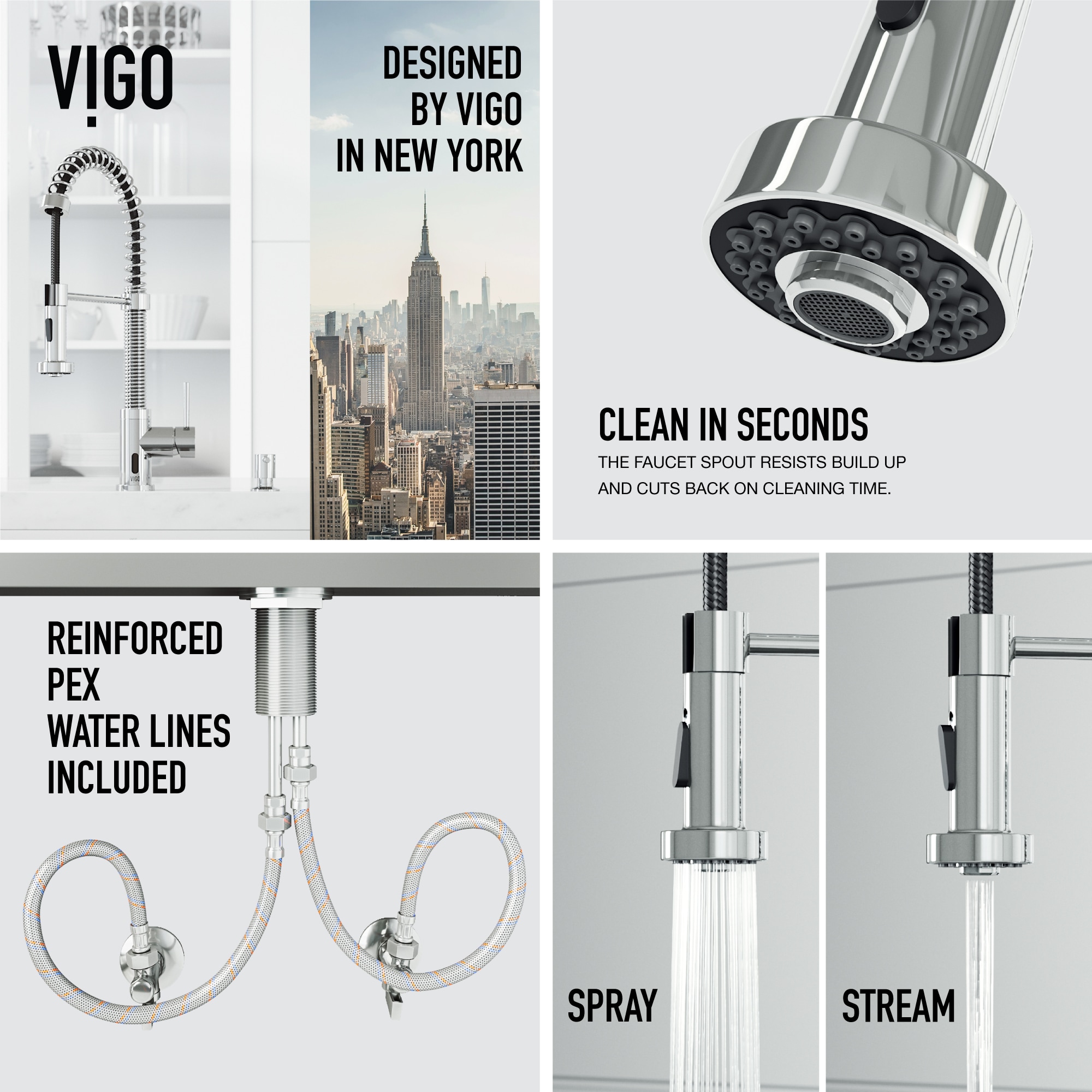VIGO VG02001CHSK2 Kitchen-Faucets - View #6